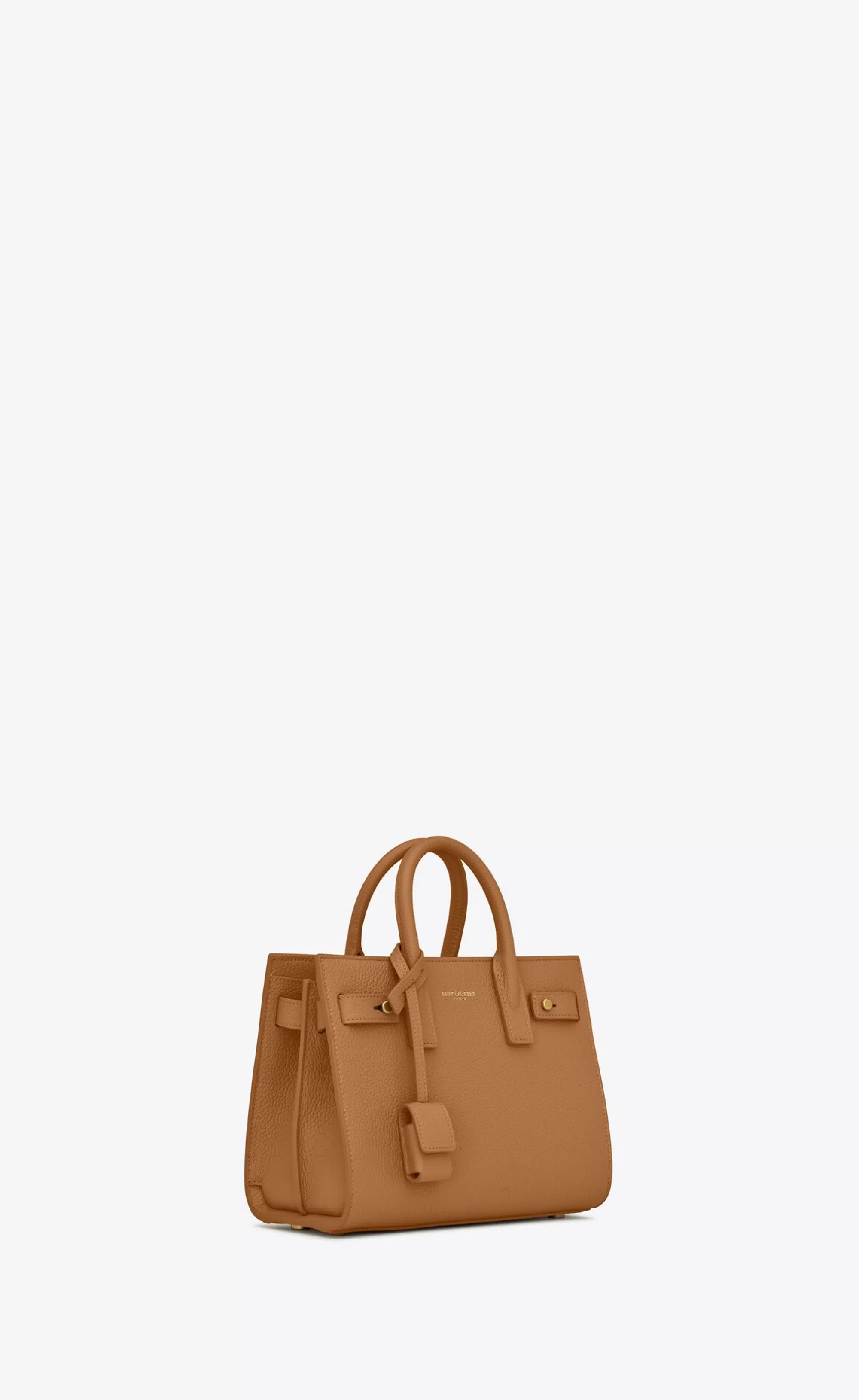 Women Saint Laurent TOP HANDLES | TOP HANDLES^SAC DE JOUR NANO IN SUPPLE GRAINED LEATHER | | YSL.com