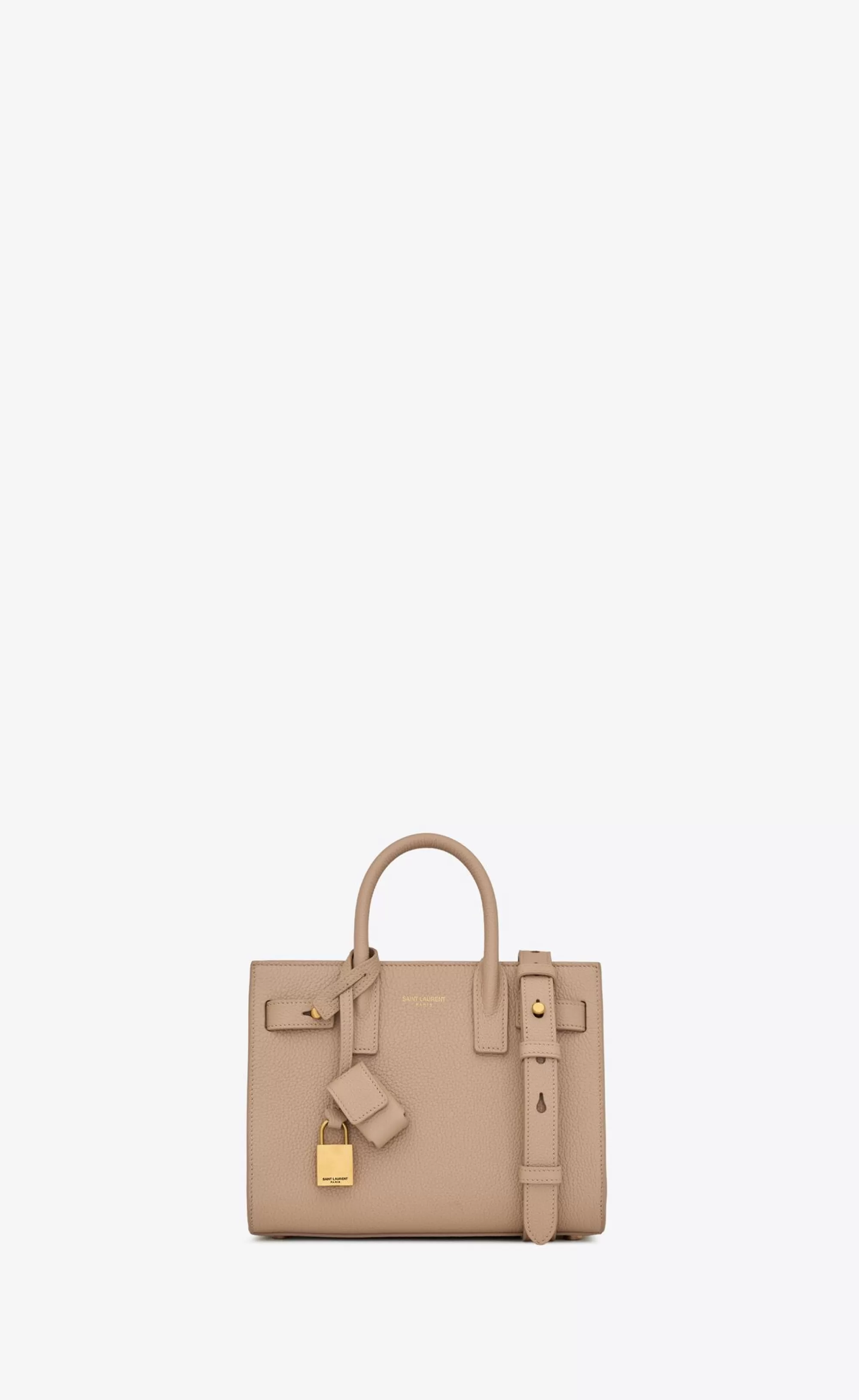 Women Saint Laurent TOP HANDLES | SAC DE JOUR^SAC DE JOUR NANO IN SUPPLE GRAINED LEATHER | | YSL.com