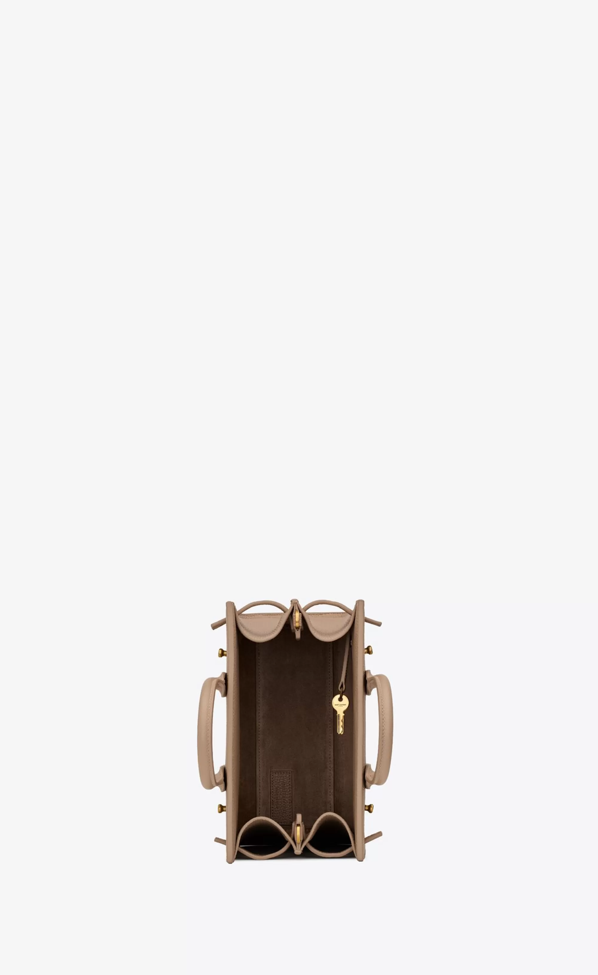 Women Saint Laurent TOP HANDLES | SAC DE JOUR^SAC DE JOUR NANO IN SUPPLE GRAINED LEATHER | | YSL.com