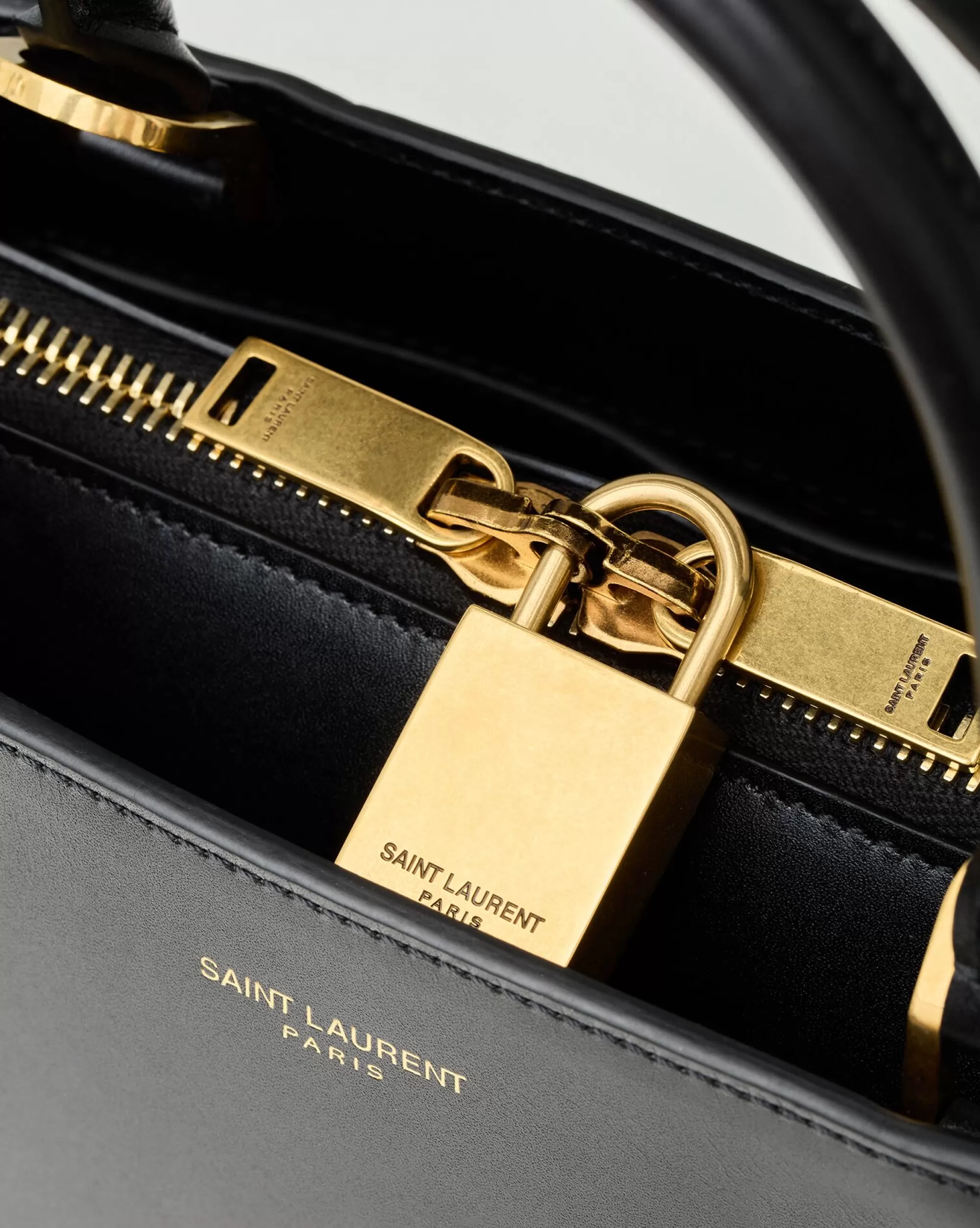 Women Saint Laurent MAXI BAGS | TOP HANDLES^SAC DE JOUR Small Duffle In Shiny Leather | | YSL.com