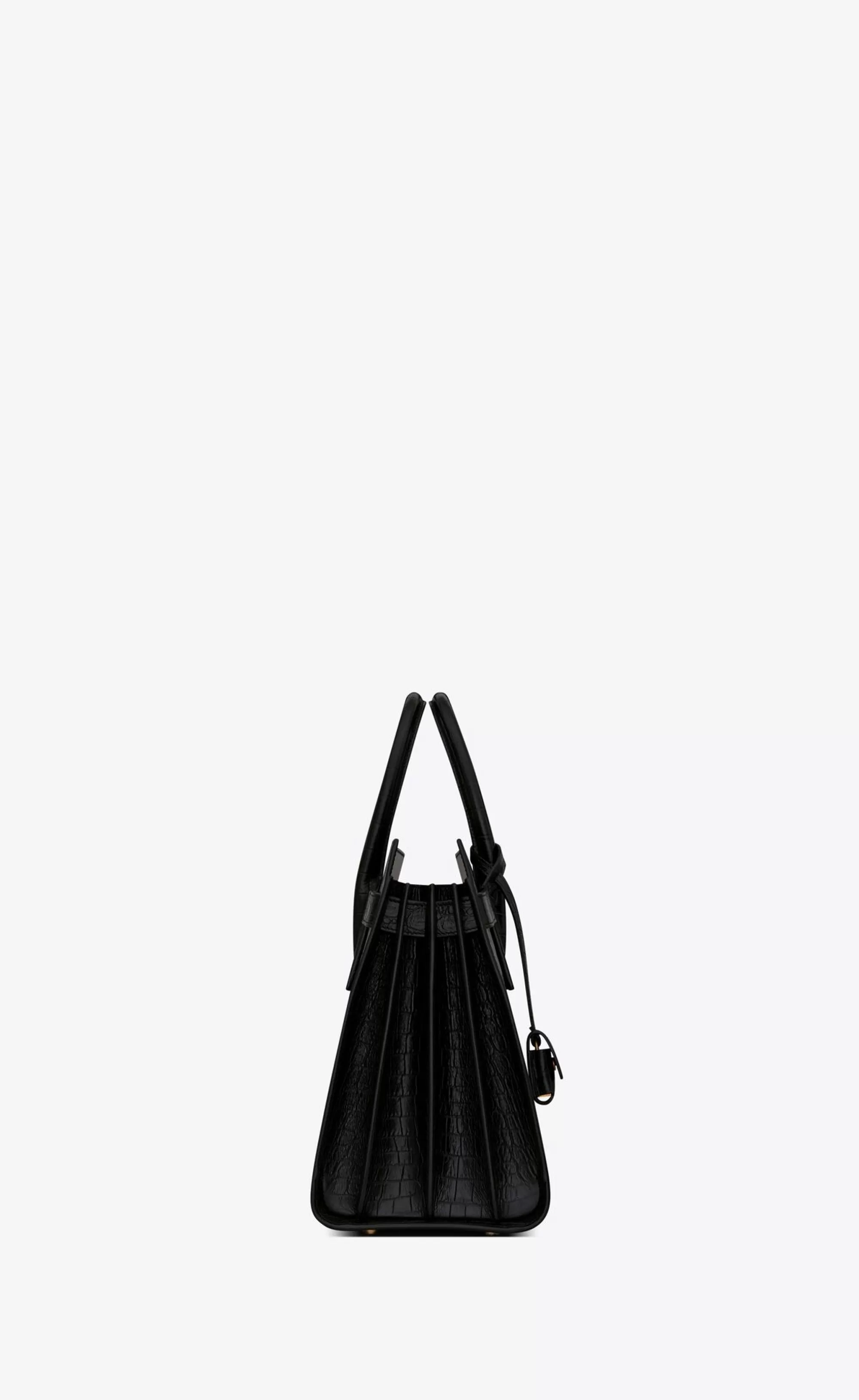 Women Saint Laurent TOP HANDLES | SAC DE JOUR^SAC DE JOUR SMALL IN MATTE EMBOSSED CROCODILE LEATHER | | YSL.com