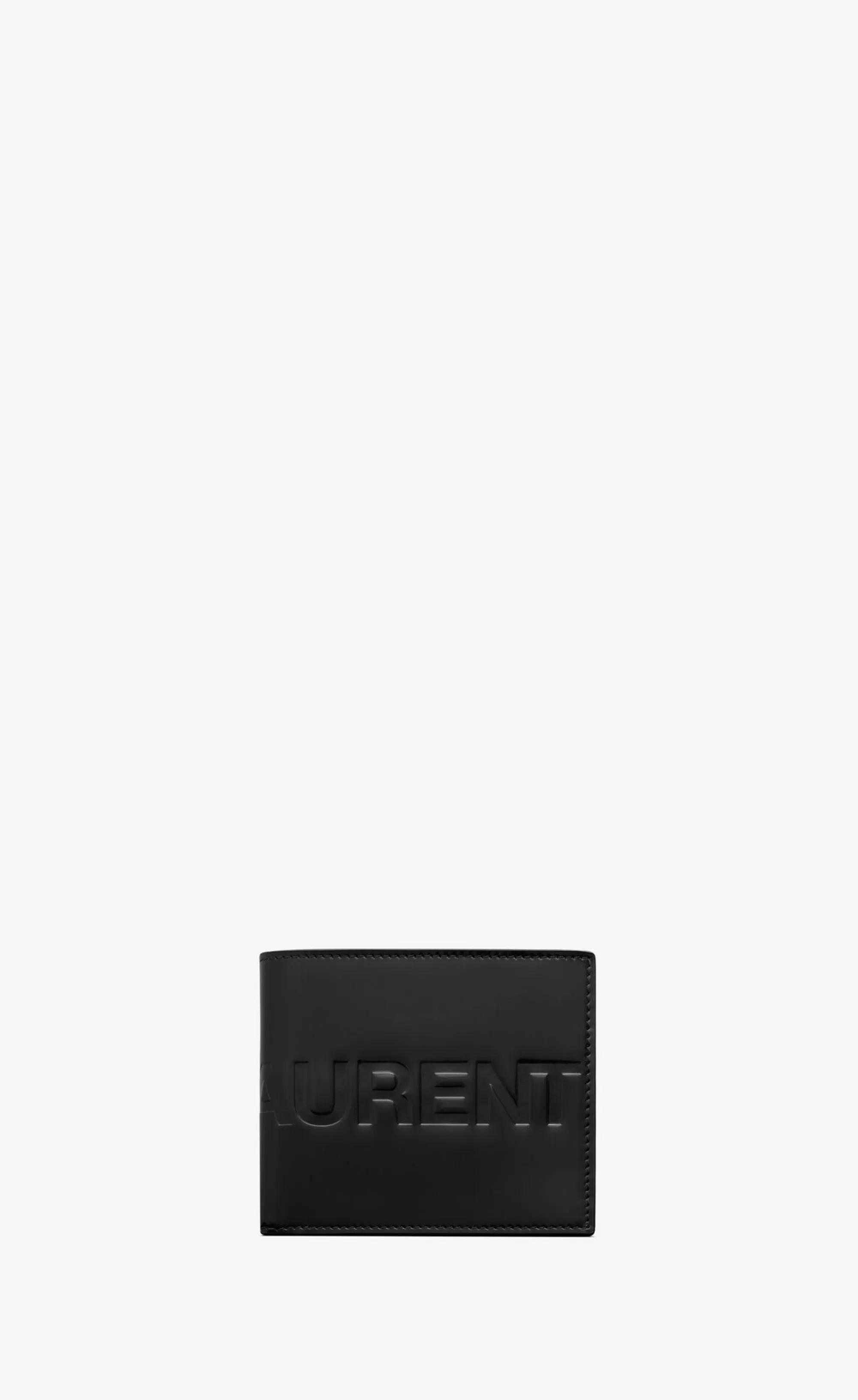 Saint Laurent WALLETS^ EAST/WEST Wallet In Brushed Leather | | YSL.com