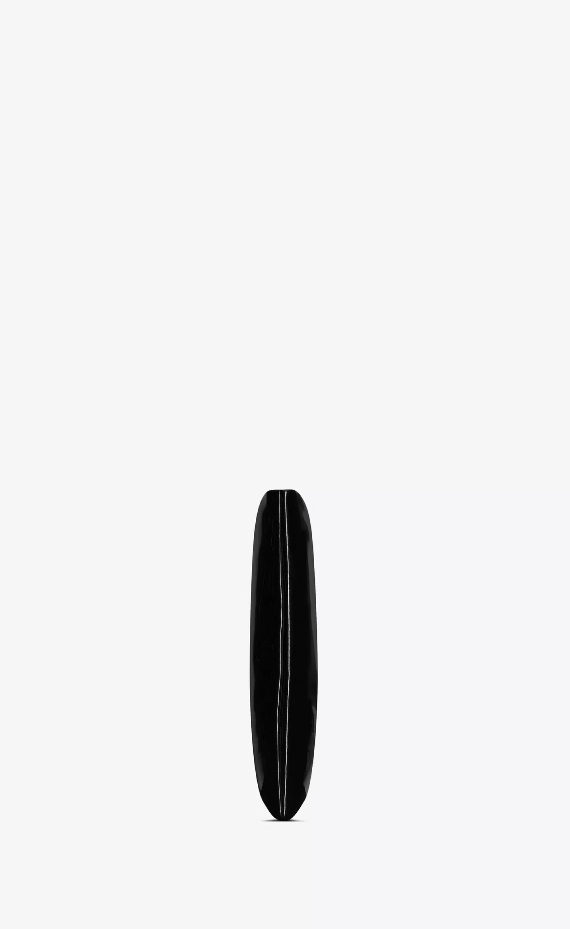 Saint Laurent POUCHES^ Large Puffy Pouch In Patent Canvas | | YSL.com
