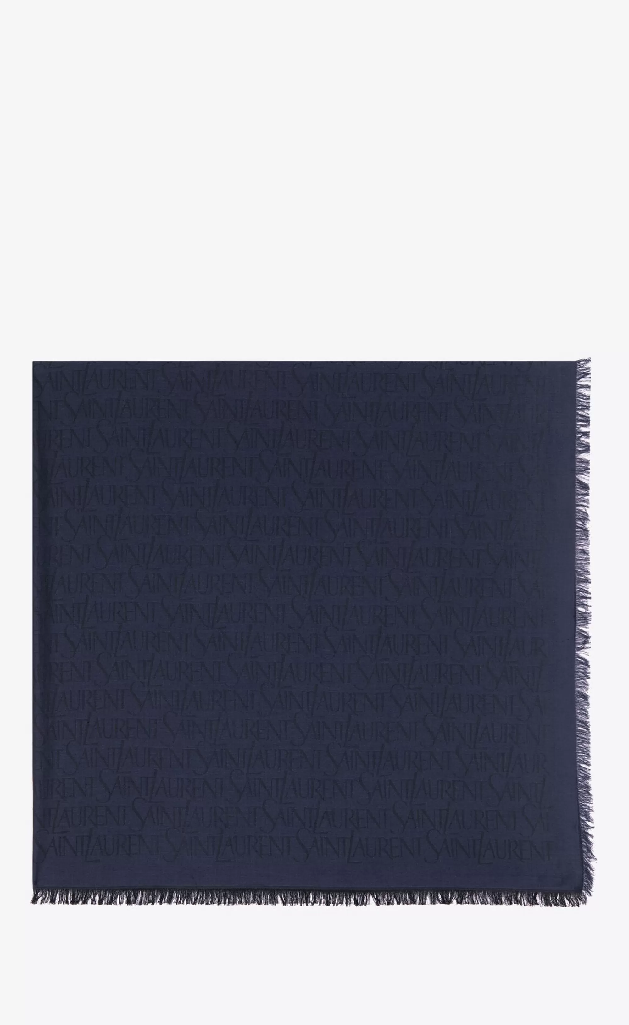 Women Saint Laurent TEXTILE ACCESSORIES | SQUARE SCARVES^ Large Square Scarf In Jacquard | | YSL.com