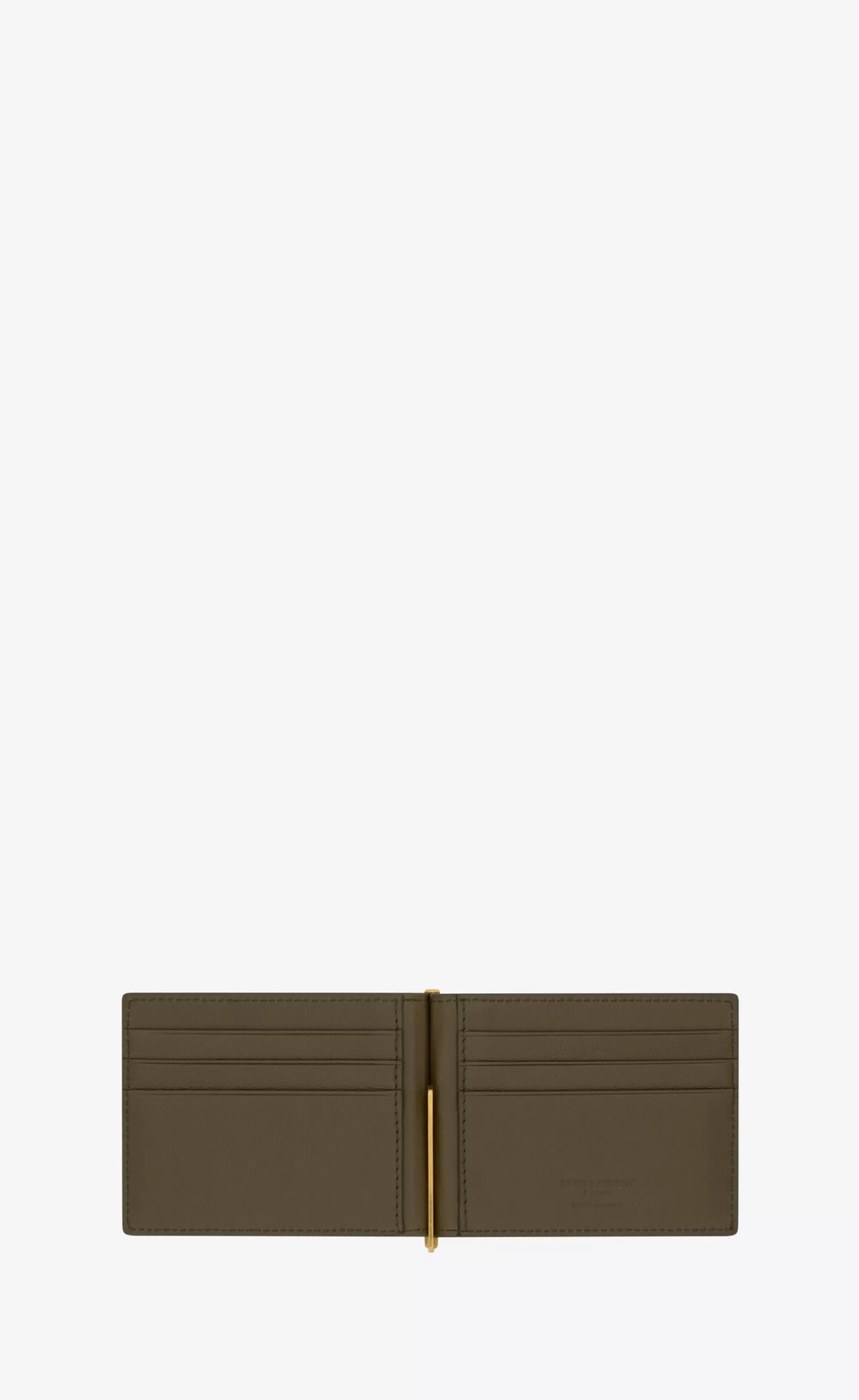 Saint Laurent WALLETS^ PARIS Bill Clip Wallet In Lizard | | YSL.com