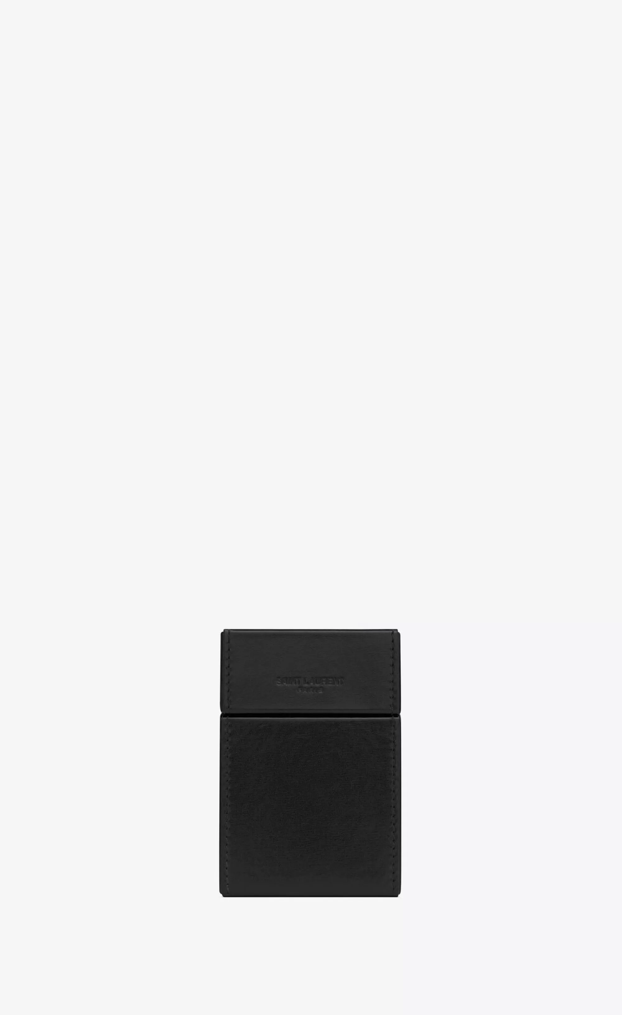 Saint Laurent OTHER ACCESSORIES^ PARIS Cigarette Box In Smooth Leather | | YSL.com