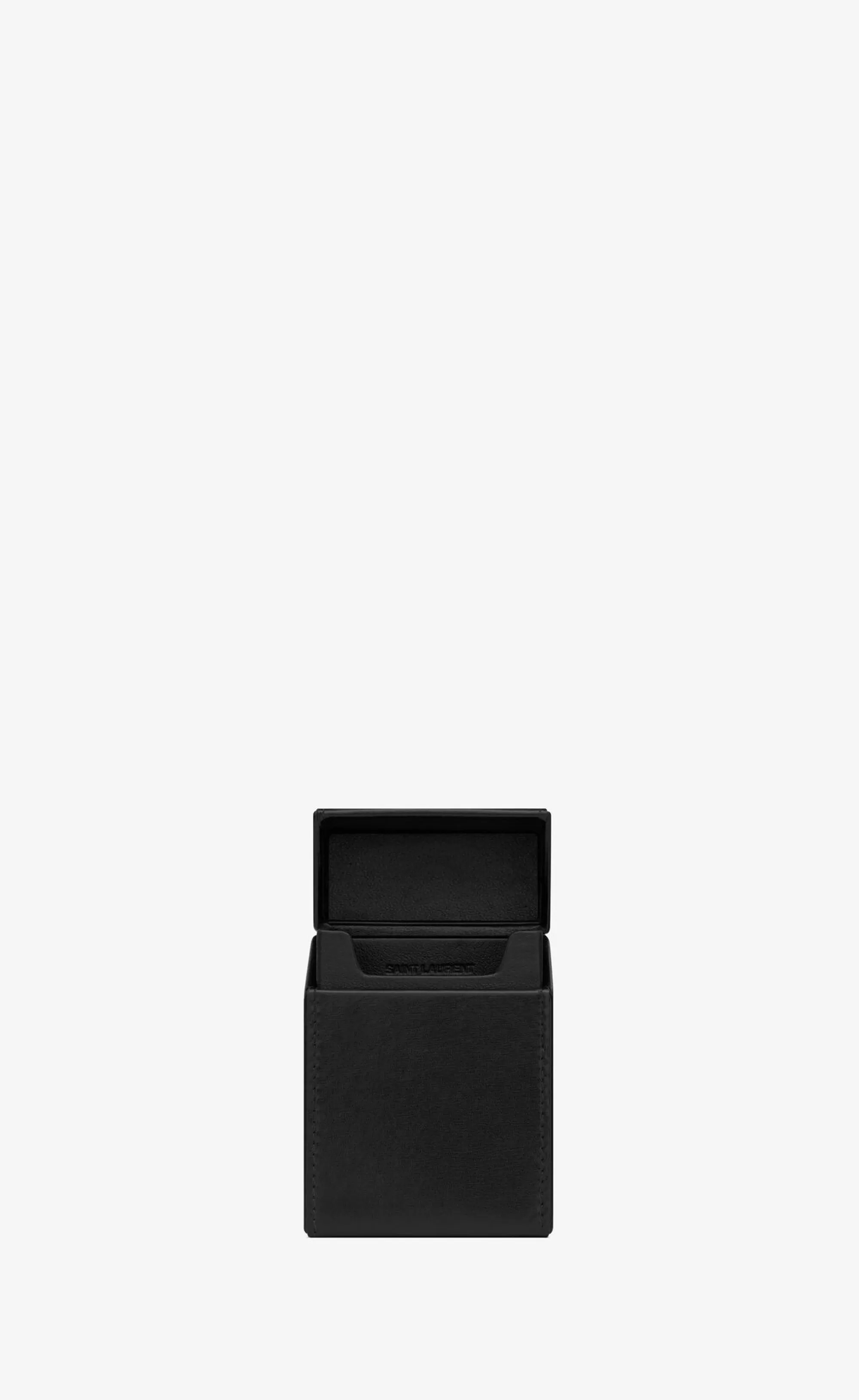 Saint Laurent OTHER ACCESSORIES^ PARIS Cigarette Box In Smooth Leather | | YSL.com