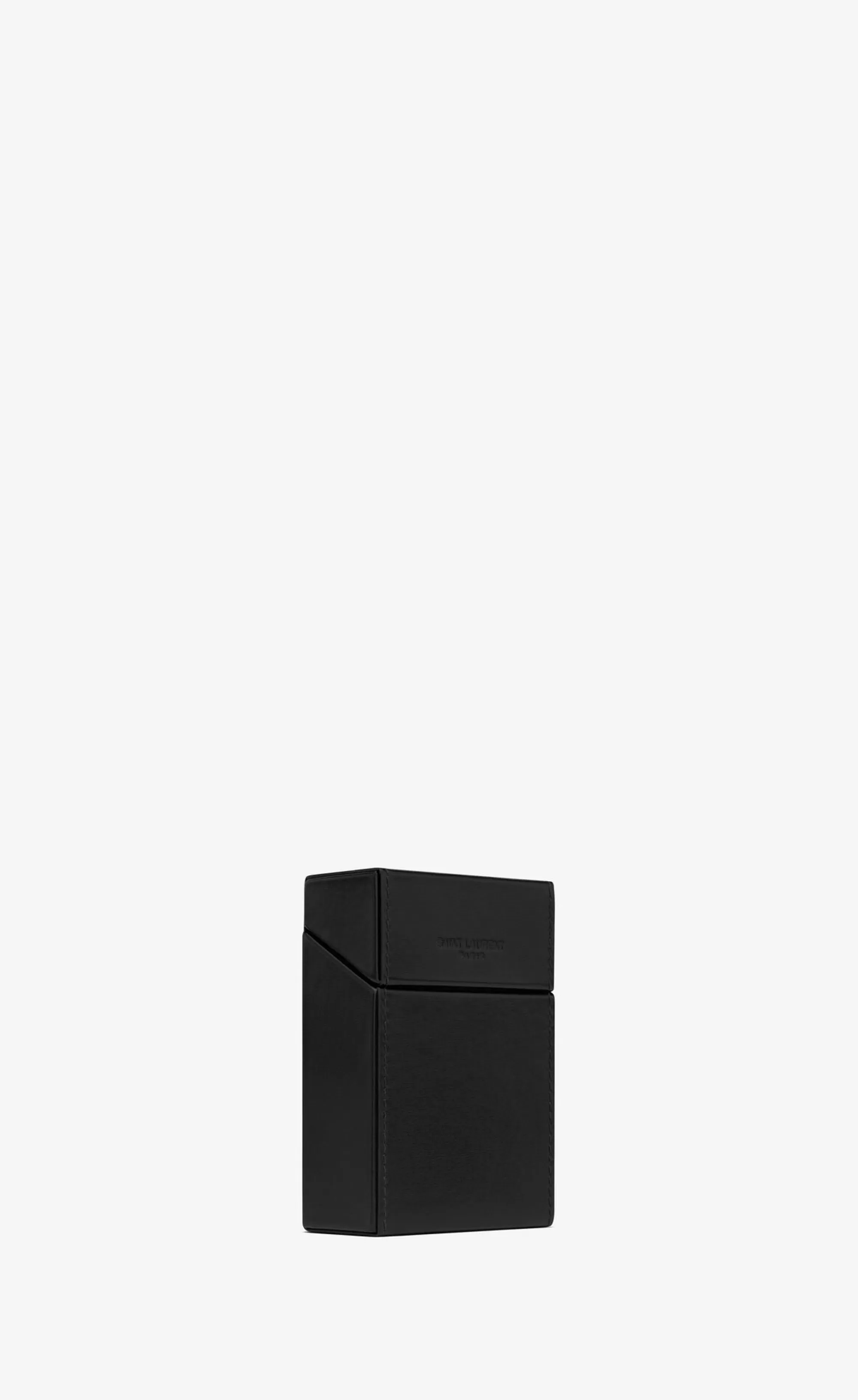 Saint Laurent OTHER ACCESSORIES^ PARIS Cigarette Box In Smooth Leather | | YSL.com