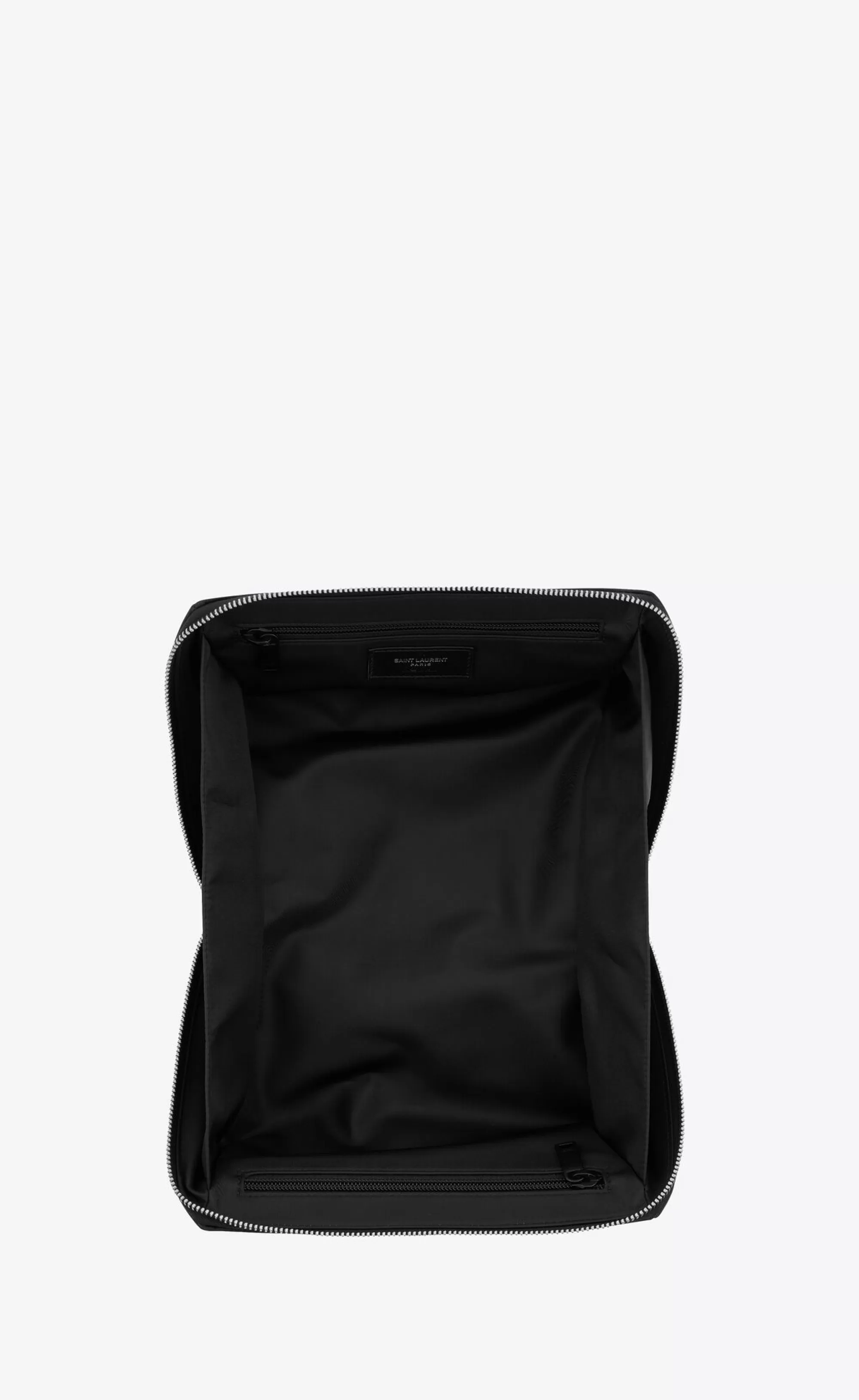 Saint Laurent POUCHES^ PARIS CUBE TROUSSE IN ECONYL® REGENERATED NYLON | | YSL.com