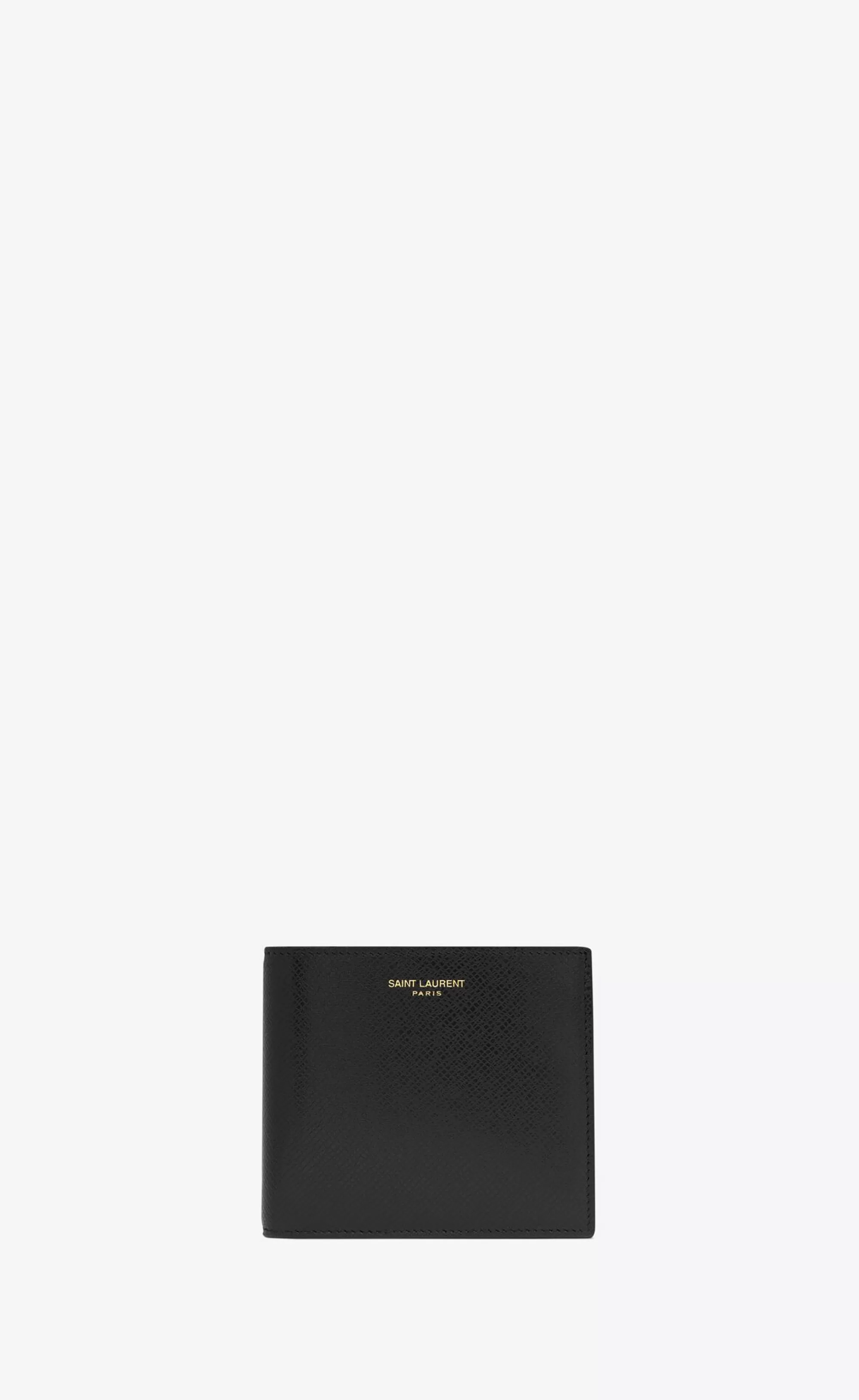 Saint Laurent WALLETS^ Paris EAST/WEST Wallet In Coated Bark Leather | | YSL.com