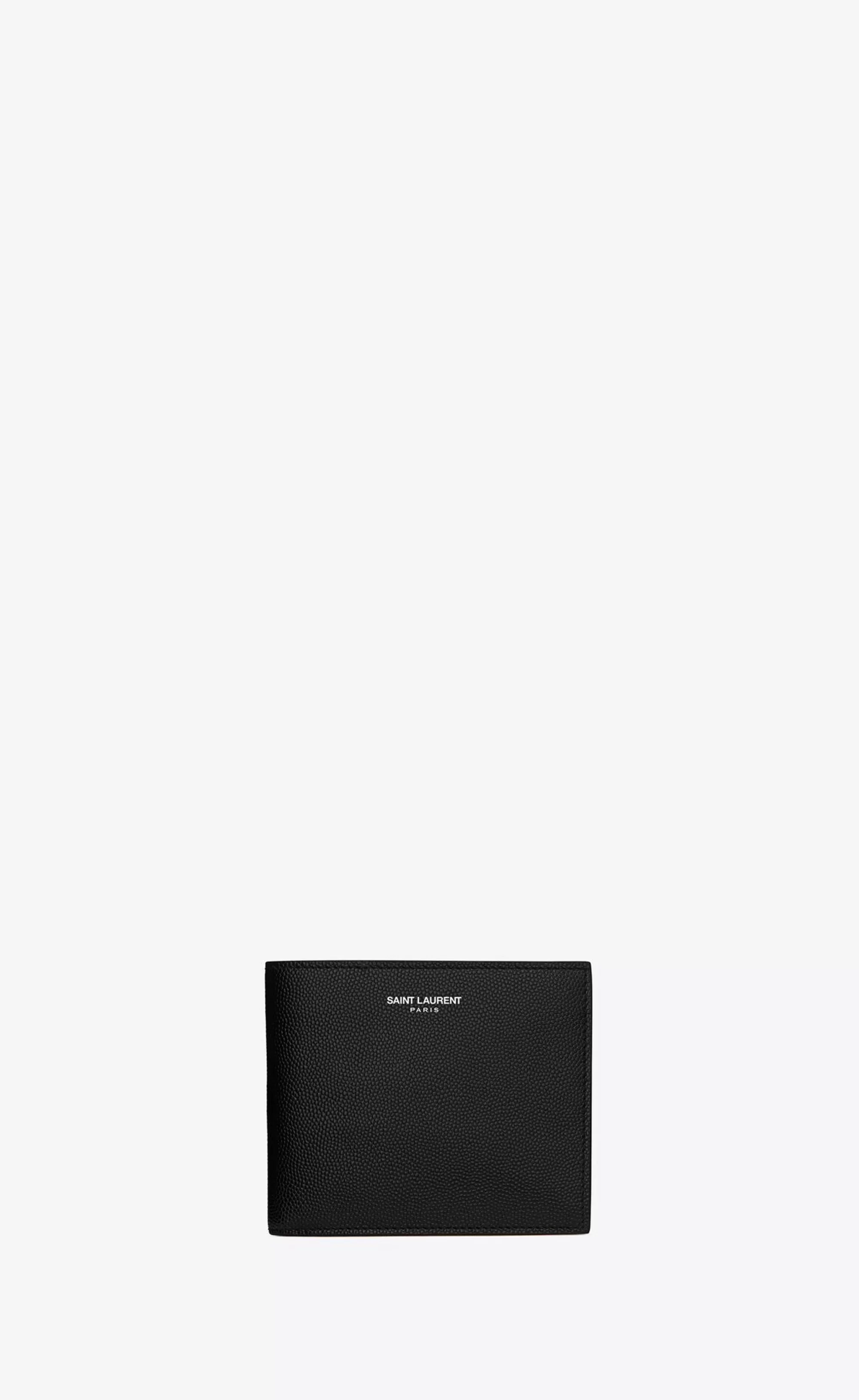 Saint Laurent WALLETS^ PARIS East/West Wallet In Grain De Poudre Embossed Leather | | YSL.com