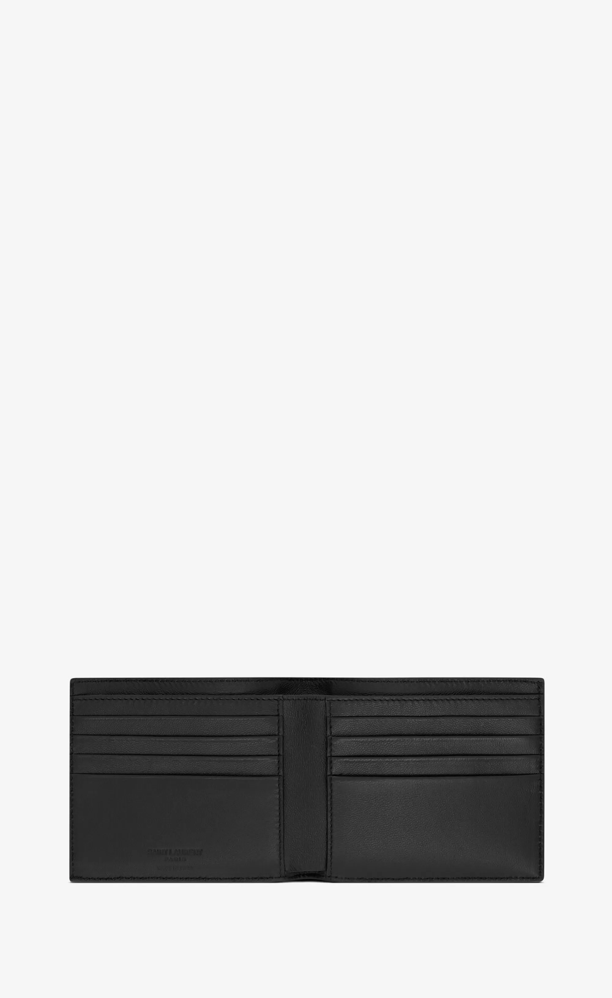 Saint Laurent WALLETS^ Paris EAST/WEST Wallet In Grained Leather | | YSL.com
