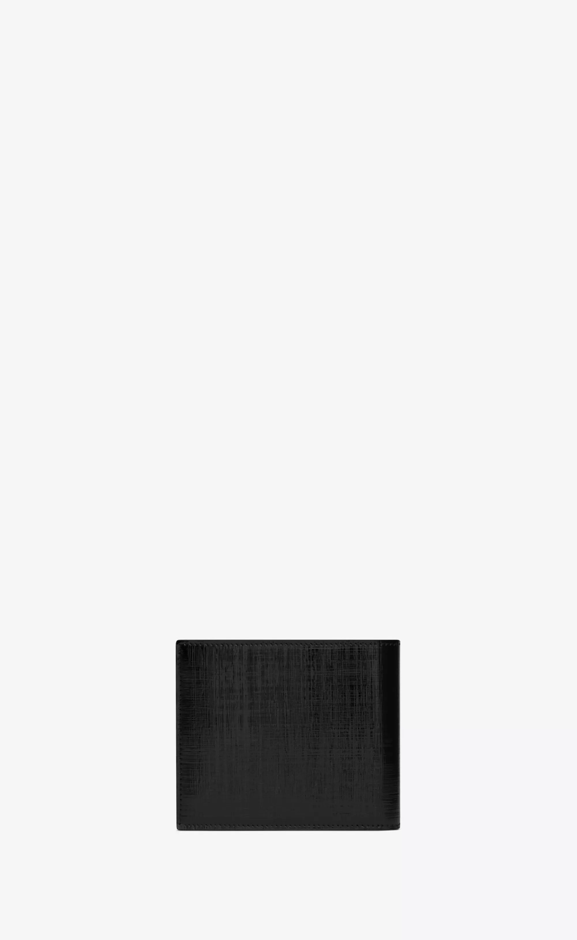 Saint Laurent WALLETS^ Paris EAST/WEST Wallet In Grid Leather | | YSL.com
