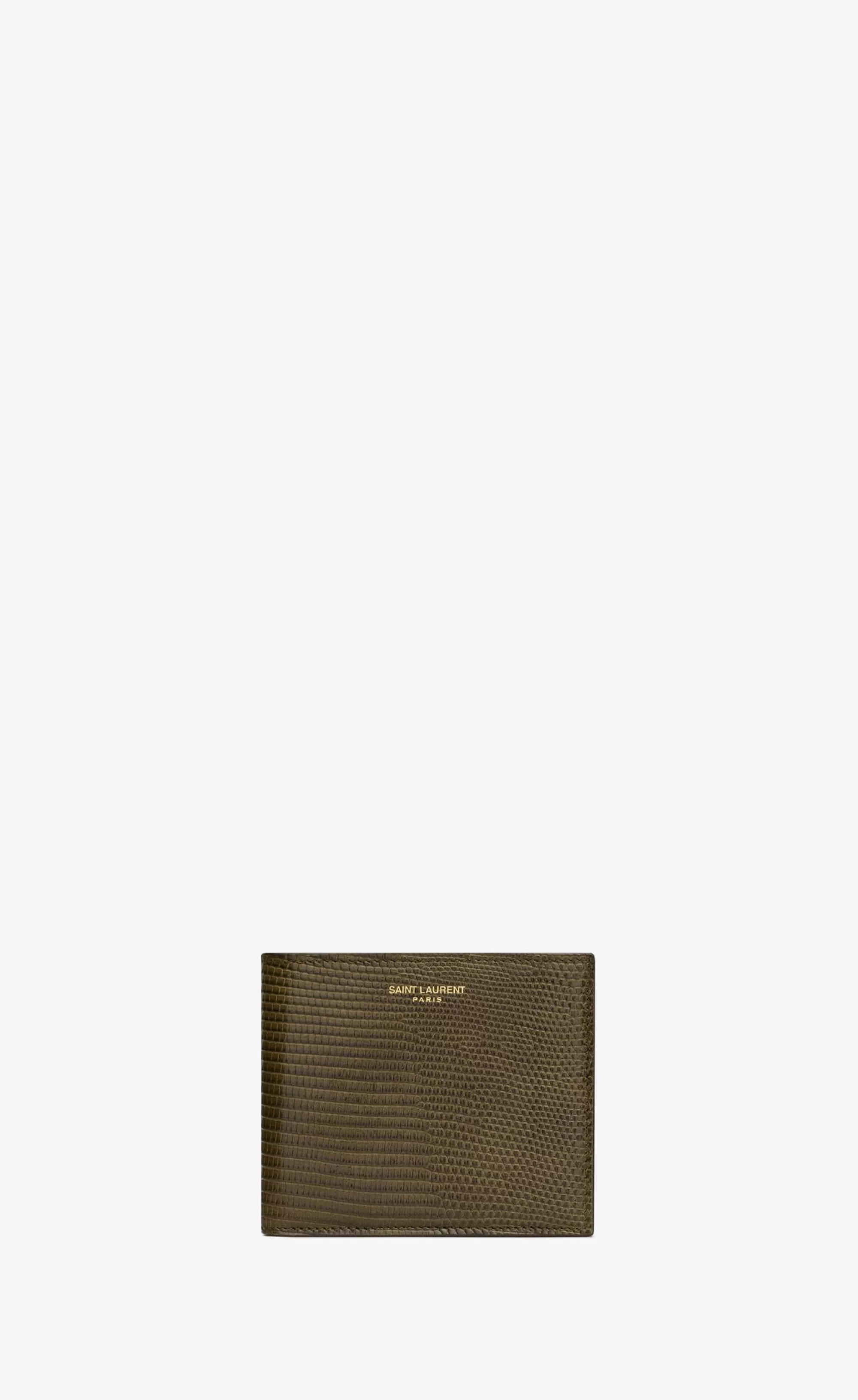Saint Laurent WALLETS^ Paris EAST/WEST Wallet In Lizard | | YSL.com