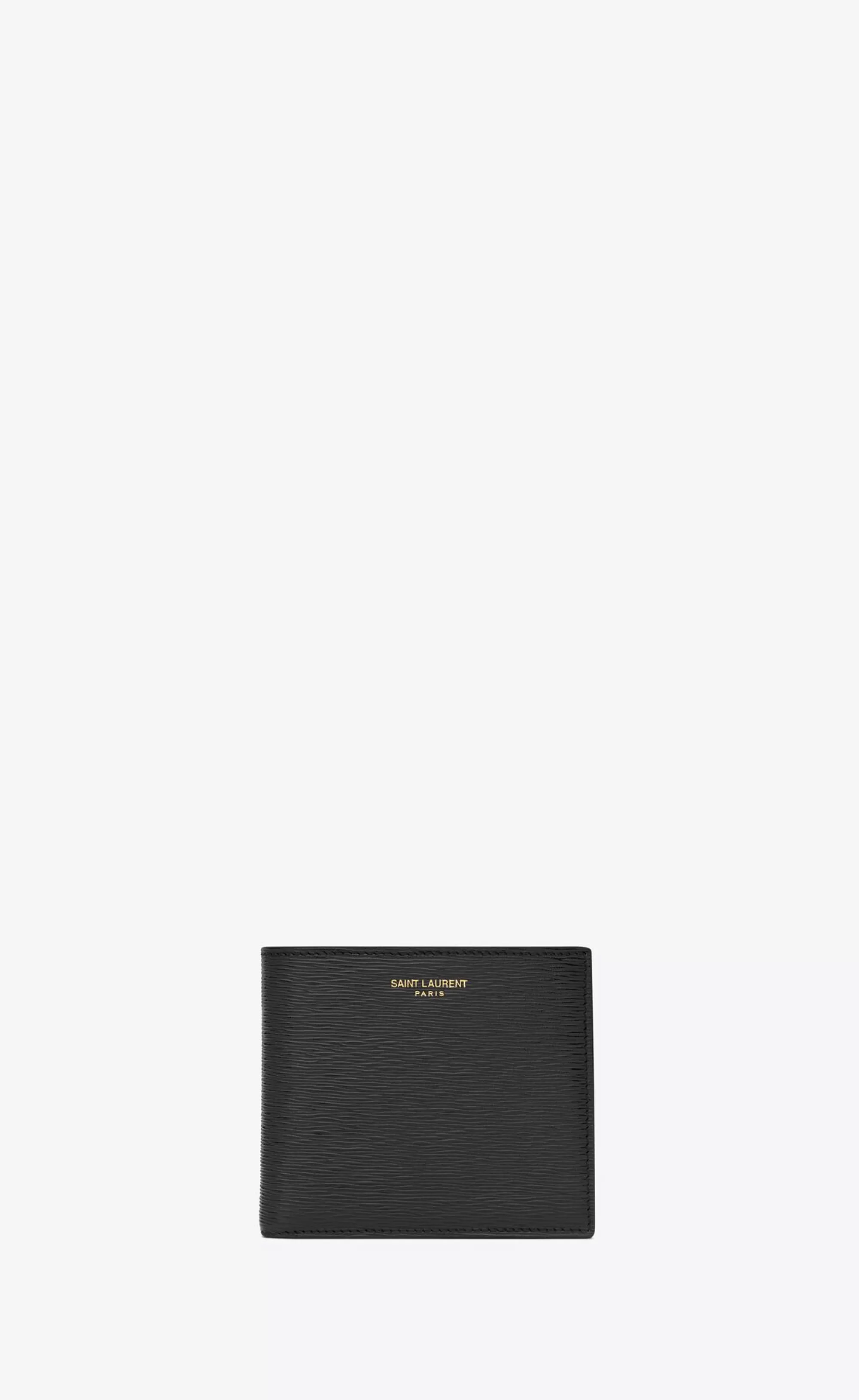 Saint Laurent WALLETS^ Paris EAST/WEST Wallet In Ripple-embossed Leather | | YSL.com