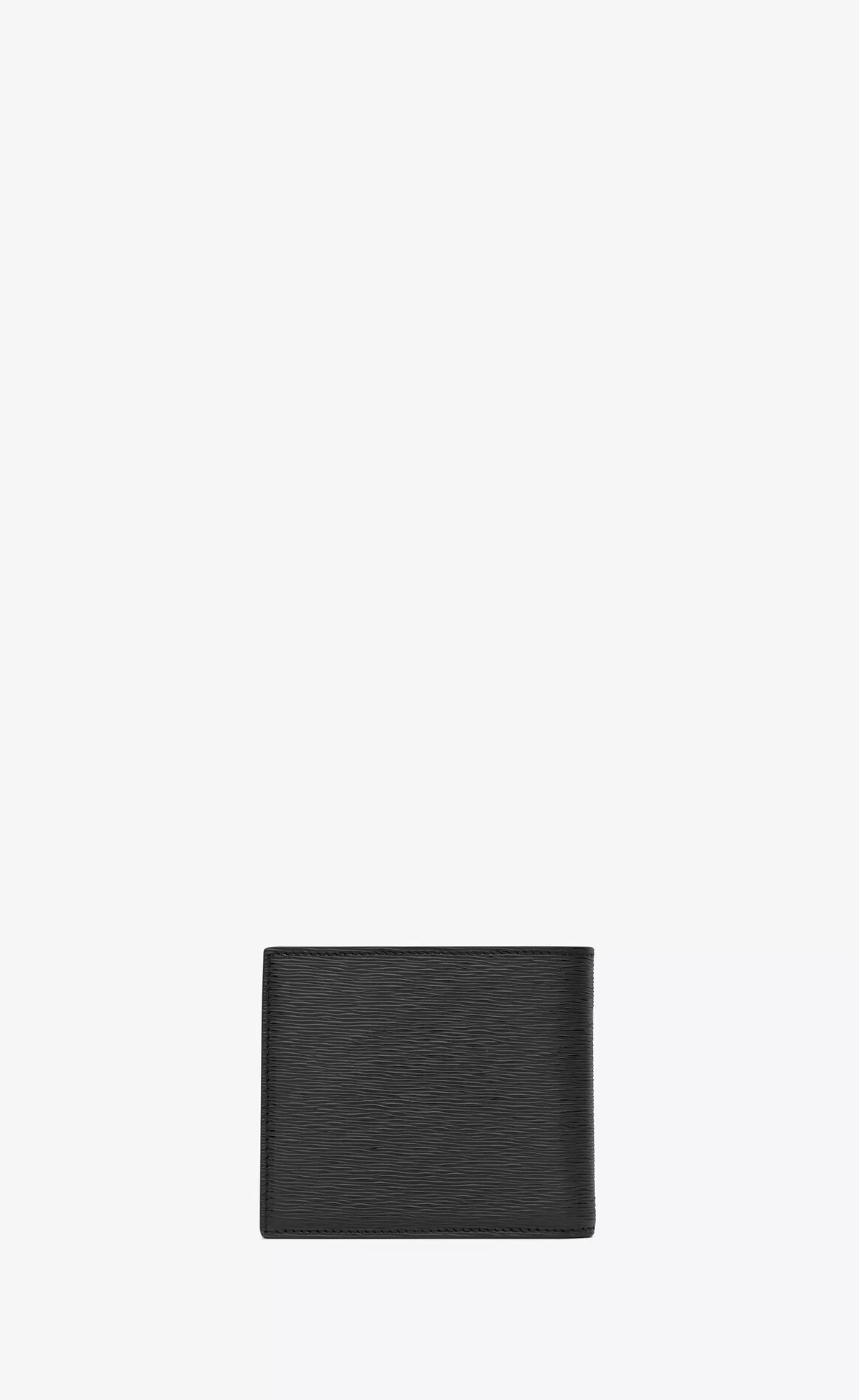 Saint Laurent WALLETS^ Paris EAST/WEST Wallet In Ripple-embossed Leather | | YSL.com