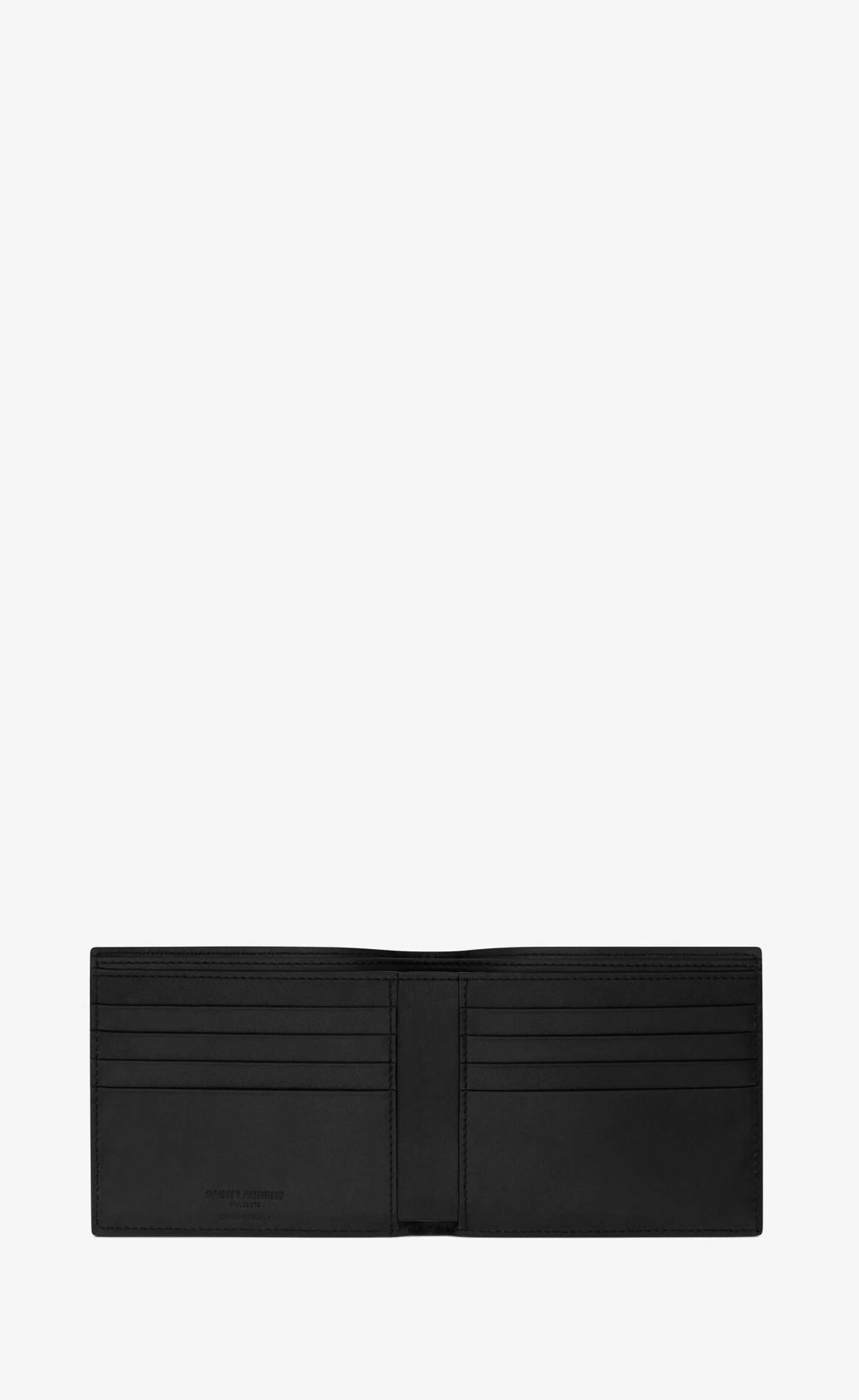 Saint Laurent WALLETS^ Paris EAST/WEST Wallet In Ripple-embossed Leather | | YSL.com