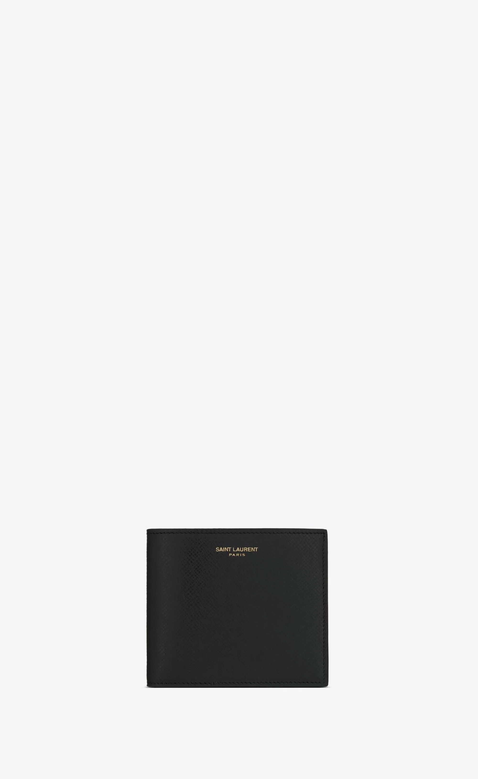 Saint Laurent WALLETS^ Paris EAST/WEST Wallet With Coin Purse In Coated Bark Leather | | YSL.com