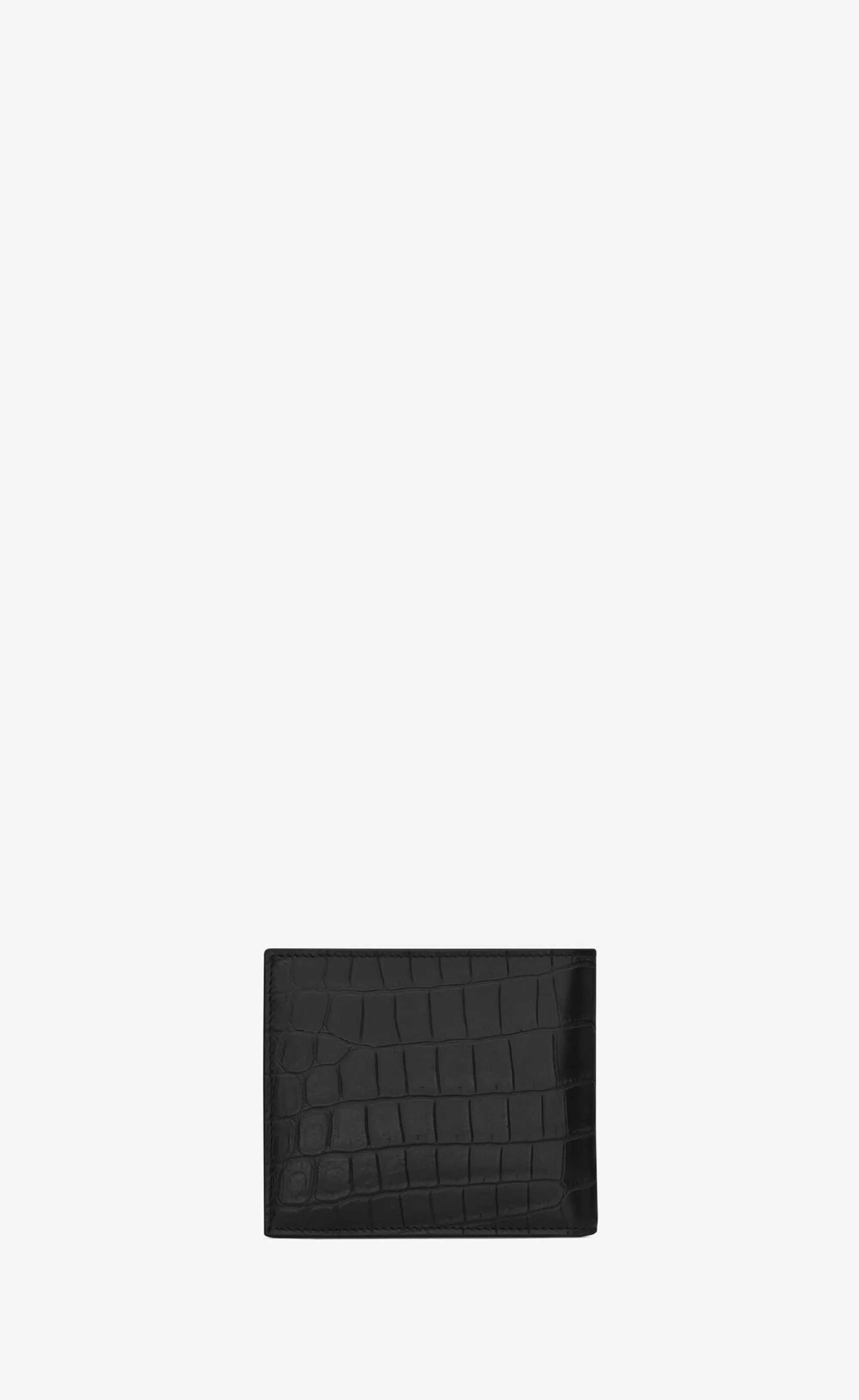 Saint Laurent WALLETS^ PARIS East/West Wallet With Coin Purse In CROCODILE-EMBOSSED Leather | | YSL.com