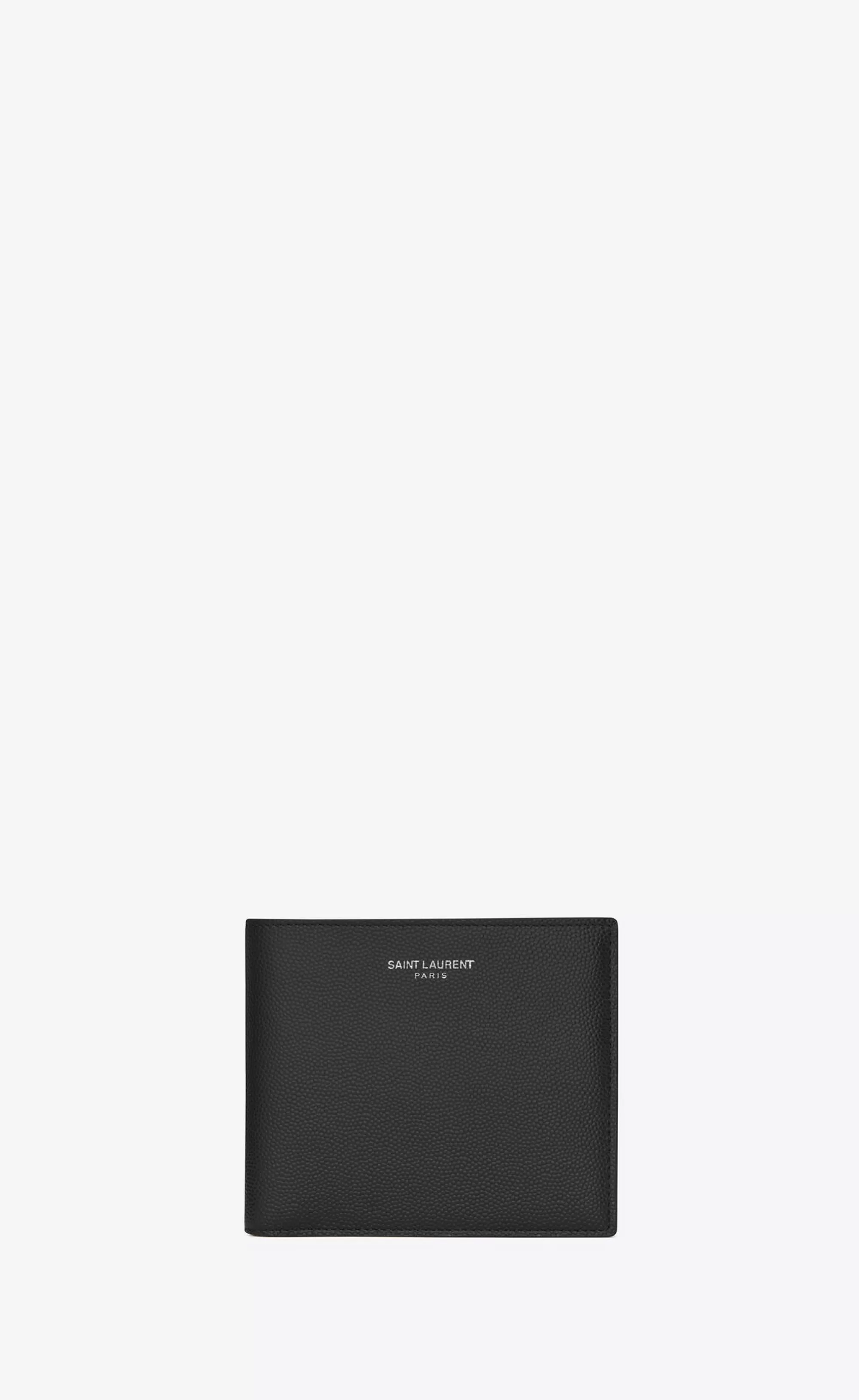 Saint Laurent WALLETS^ PARIS EAST/WEST WALLET WITH COIN PURSE IN GRAIN DE POUDRE EMBOSSED LEATHER | | YSL.com