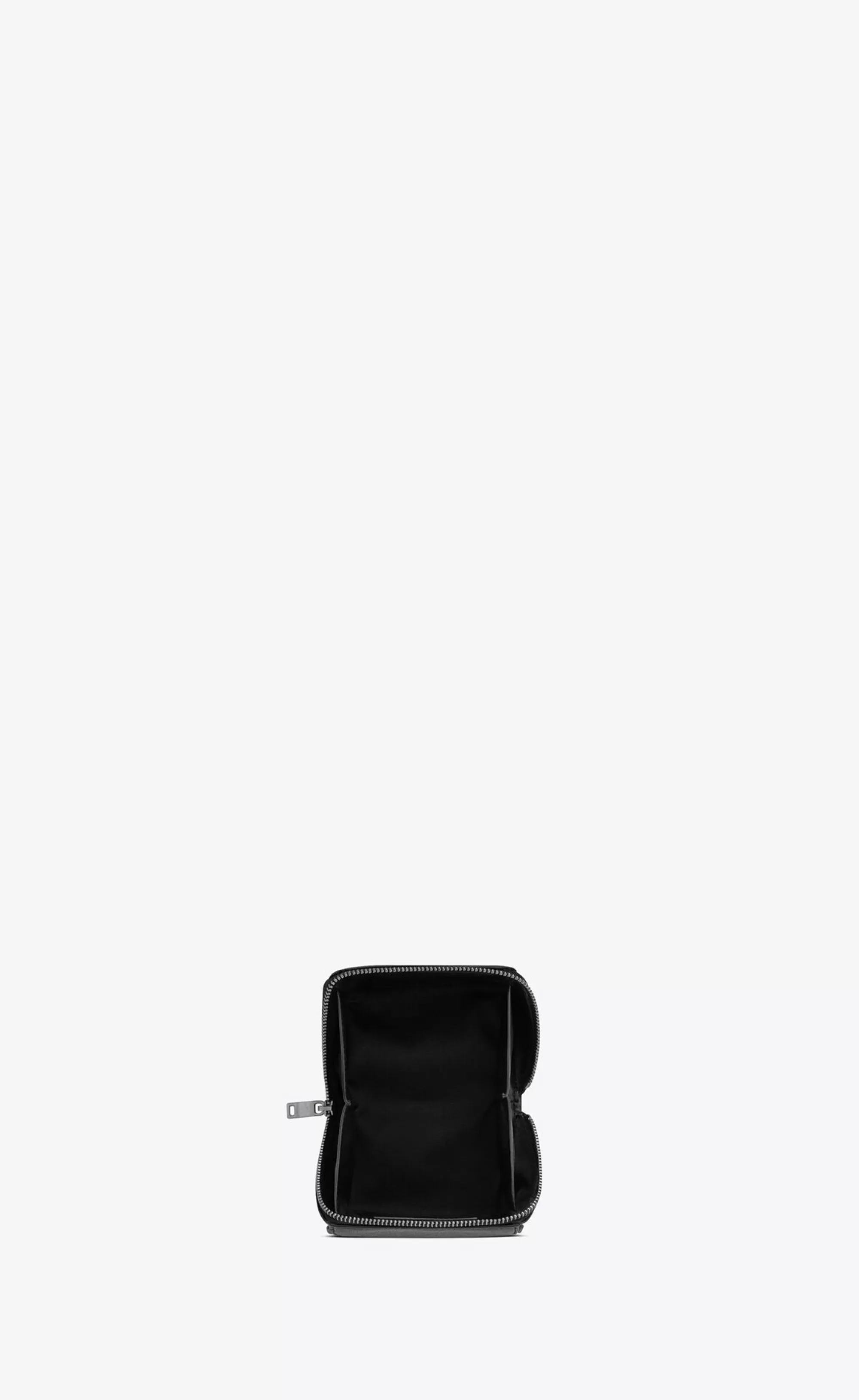Saint Laurent OTHER ACCESSORIES^ PARIS FRAGMENTS Zipped Box In Lambskin | | YSL.com