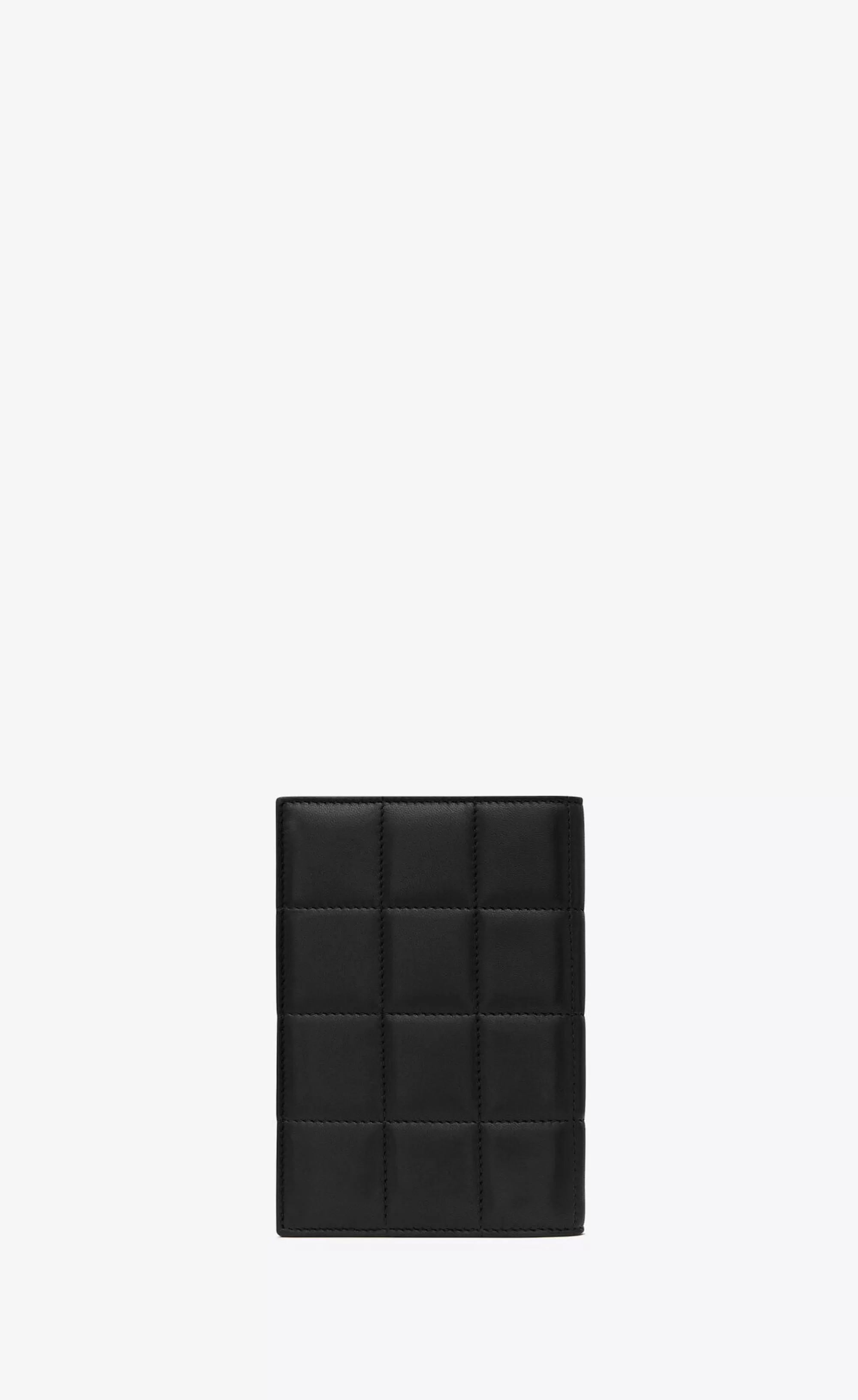 Women Saint Laurent SMALL ACCESSORIES^ Paris Passport Case In Smooth Leather | | YSL.com