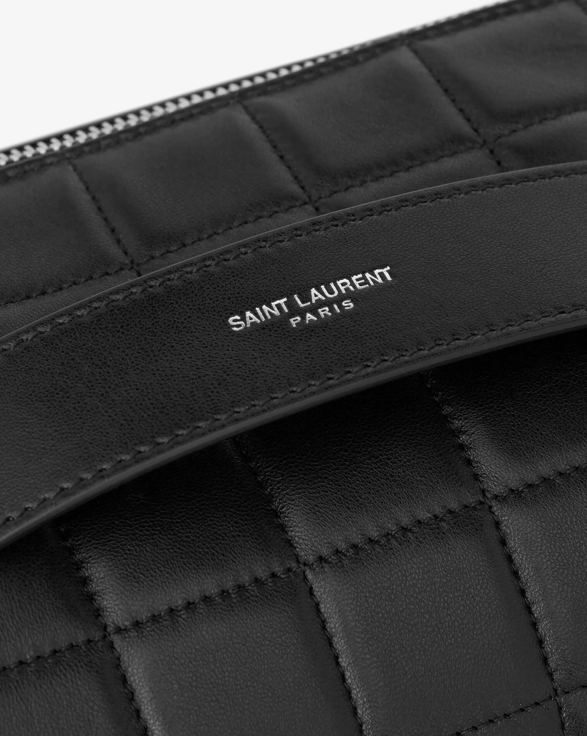 Saint Laurent POUCHES^ Paris Vanity Case In Smooth Leather | | YSL.com