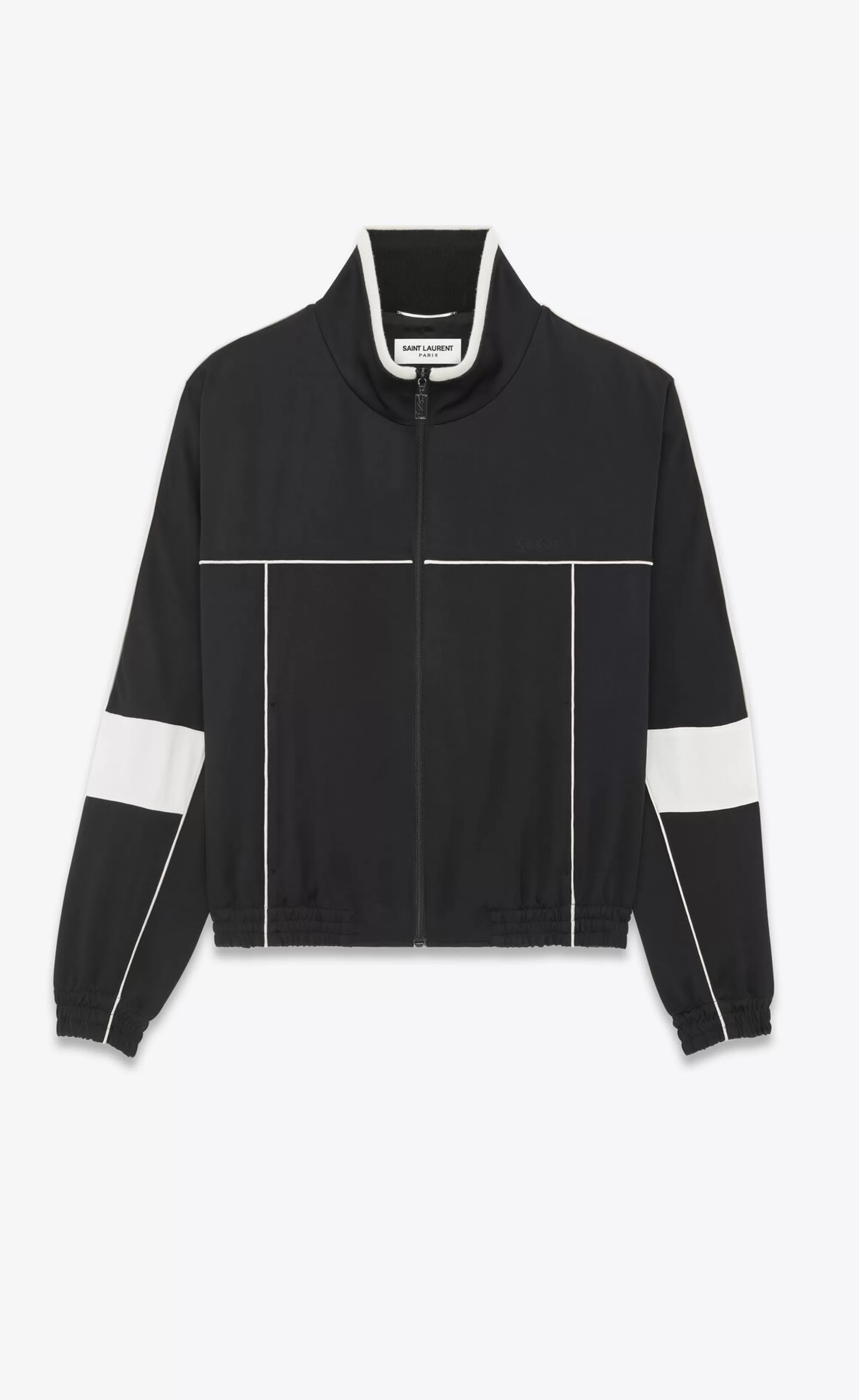 Saint Laurent ALL READY TO WEAR | OUTERWEAR^ Teddy Jacket In Satin Crepe | | YSL.com
