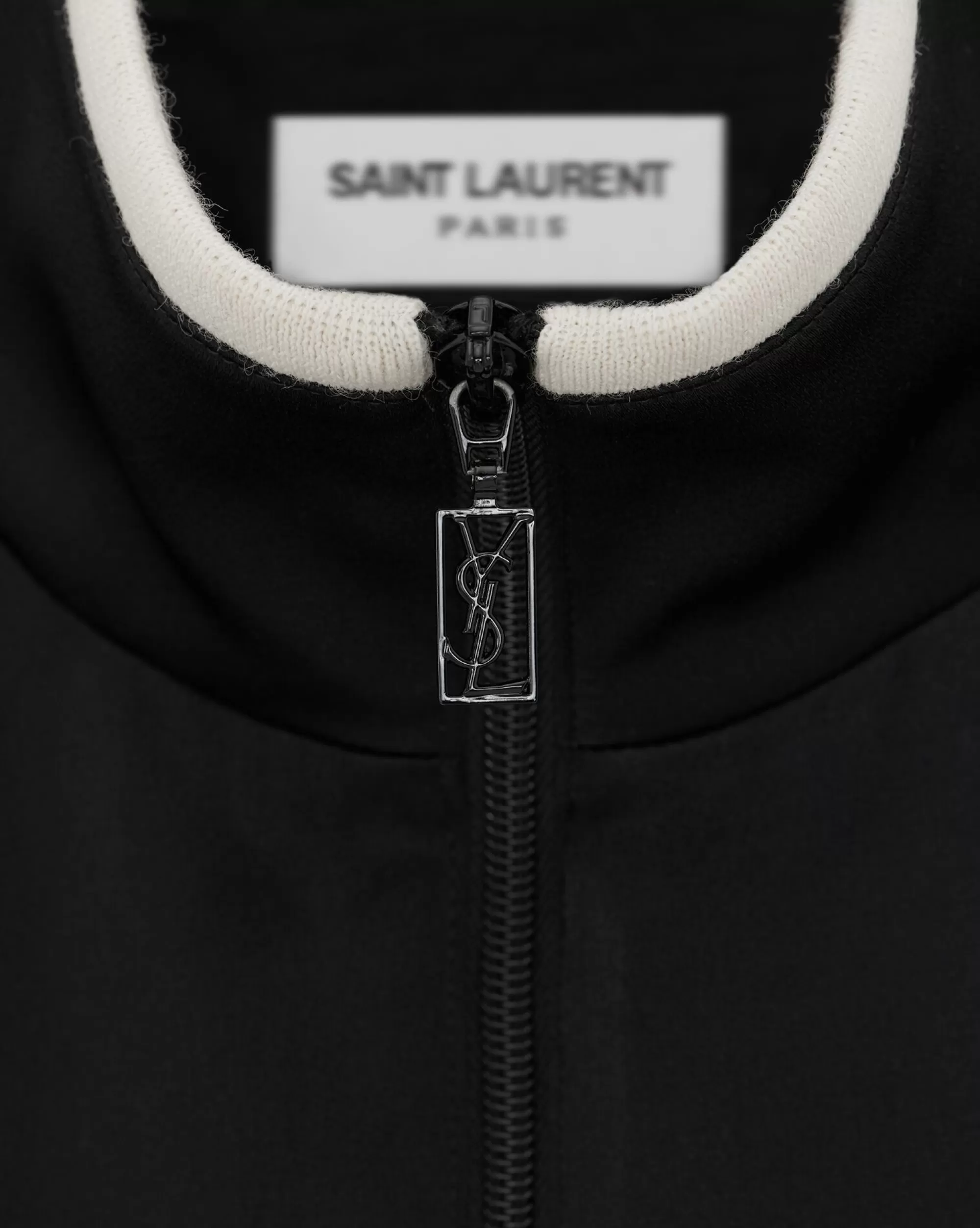 Saint Laurent ALL READY TO WEAR | OUTERWEAR^ Teddy Jacket In Satin Crepe | | YSL.com