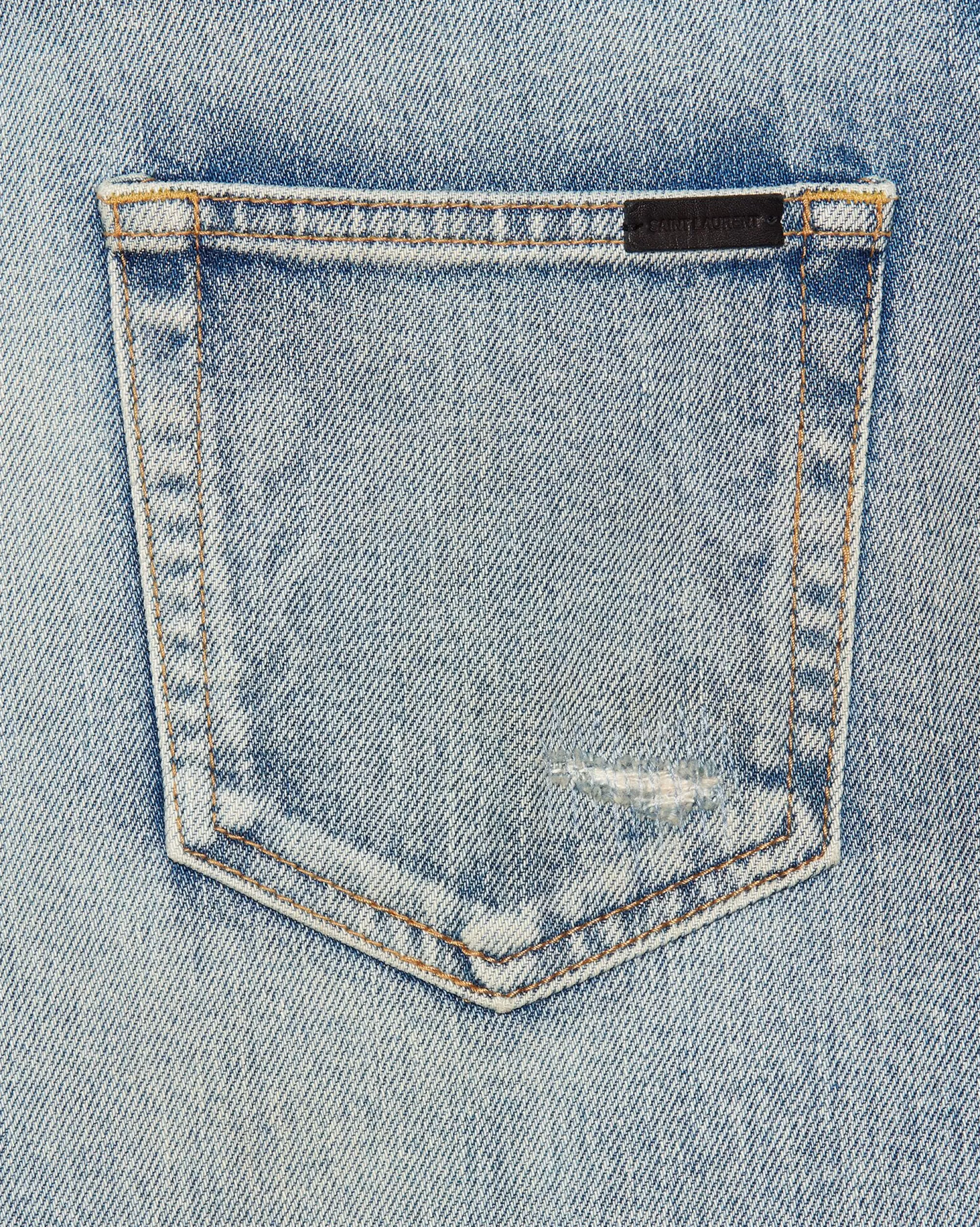 Saint Laurent ALL READY TO WEAR | DENIM^Skinny-fit Jeans In Denim | | YSL.com