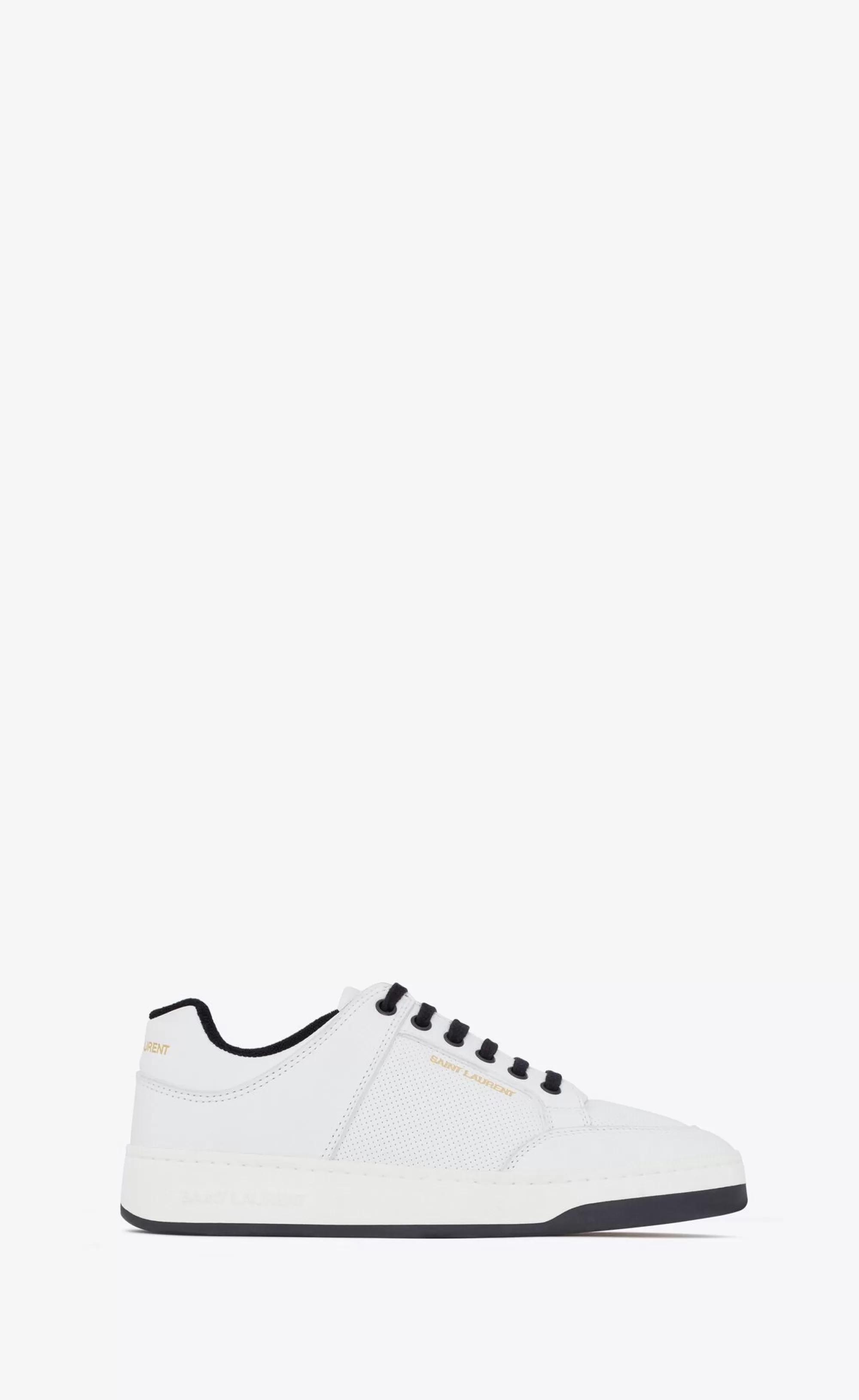 Saint Laurent SNEAKERS^SL/61 Low-top Sneakers In Perforated Leather | | YSL.com