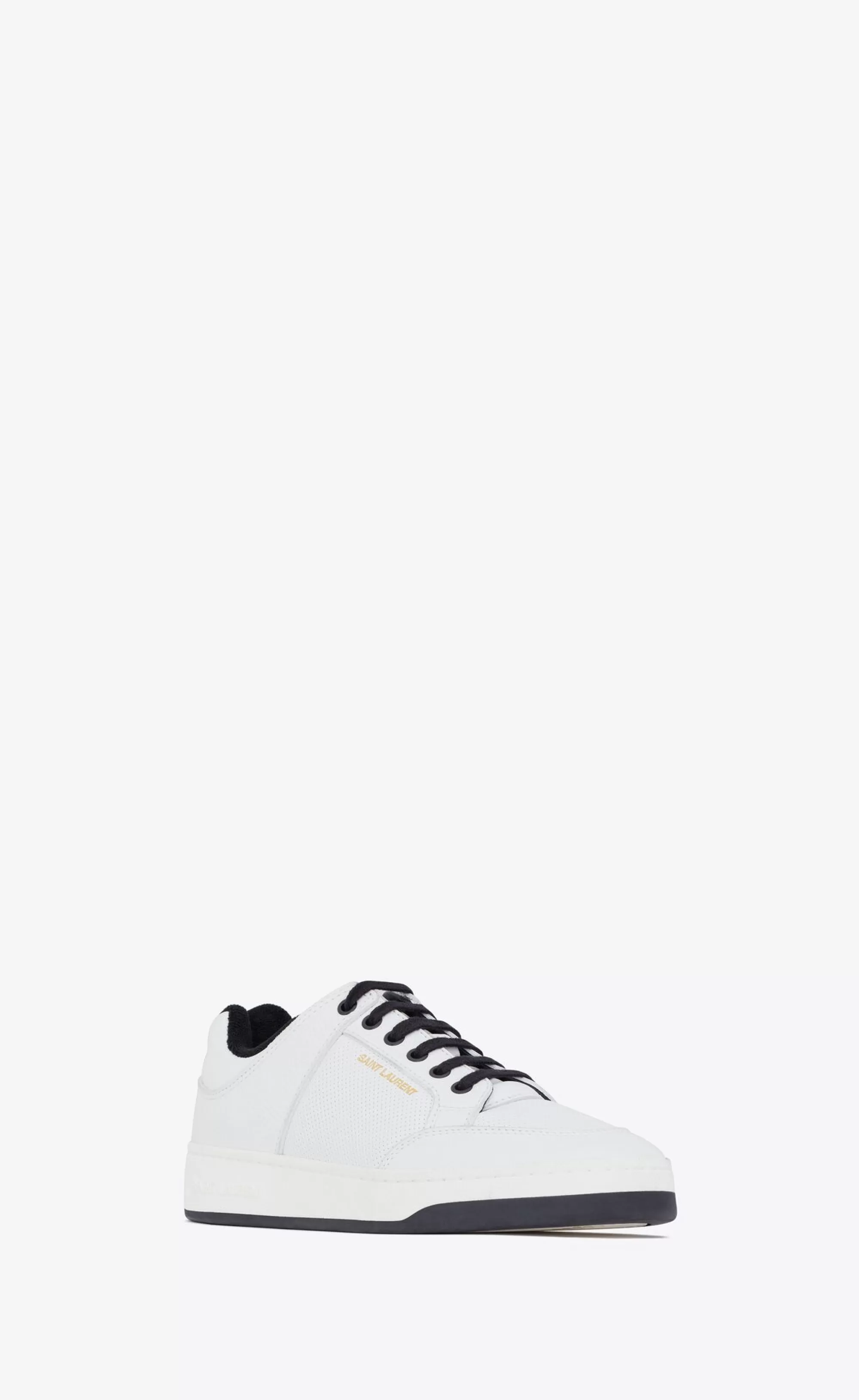 Saint Laurent SNEAKERS^SL/61 Low-top Sneakers In Perforated Leather | | YSL.com