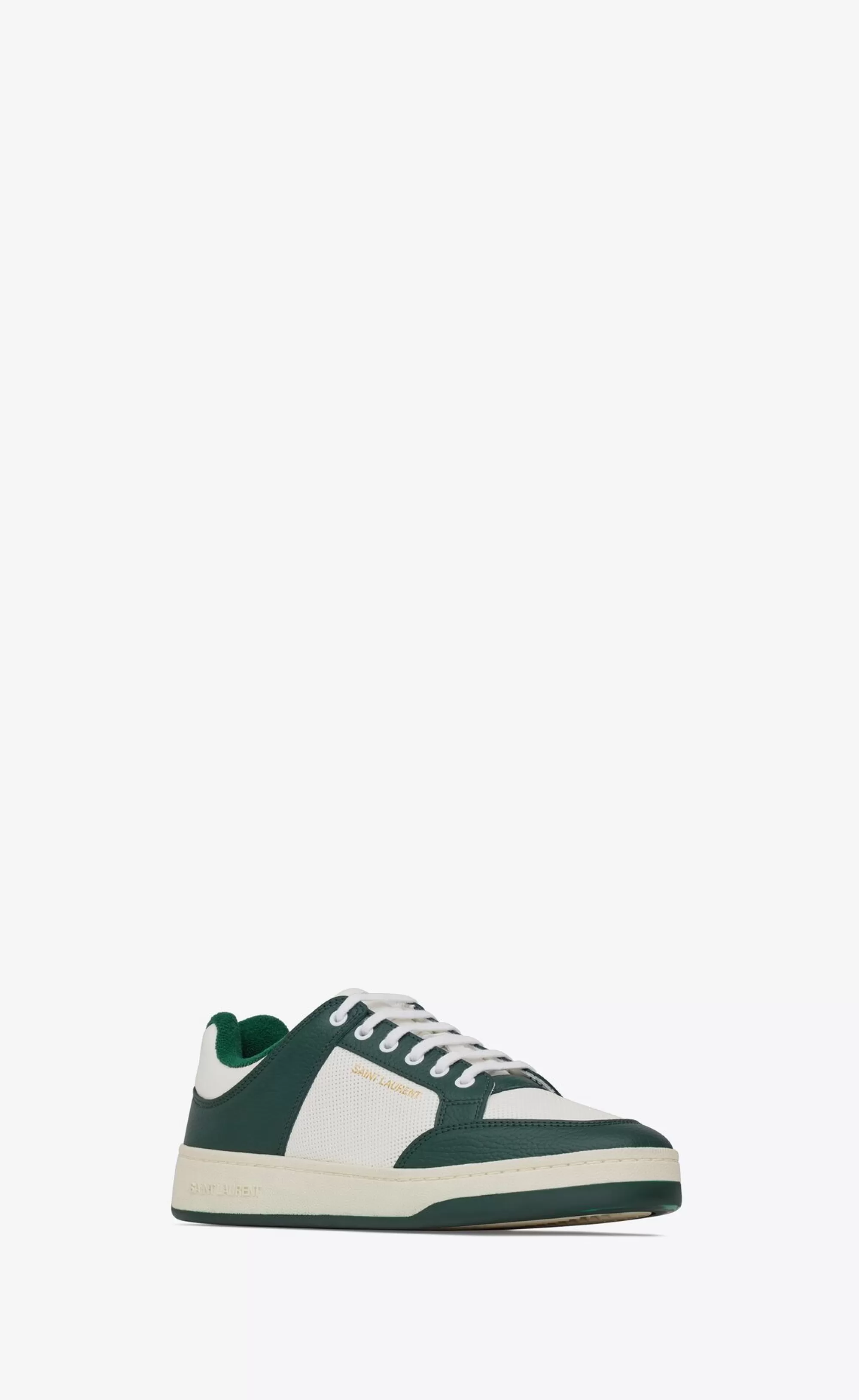 Saint Laurent SNEAKERS^SL/61 Low-top Sneakers In Perforated Leather | | YSL.com