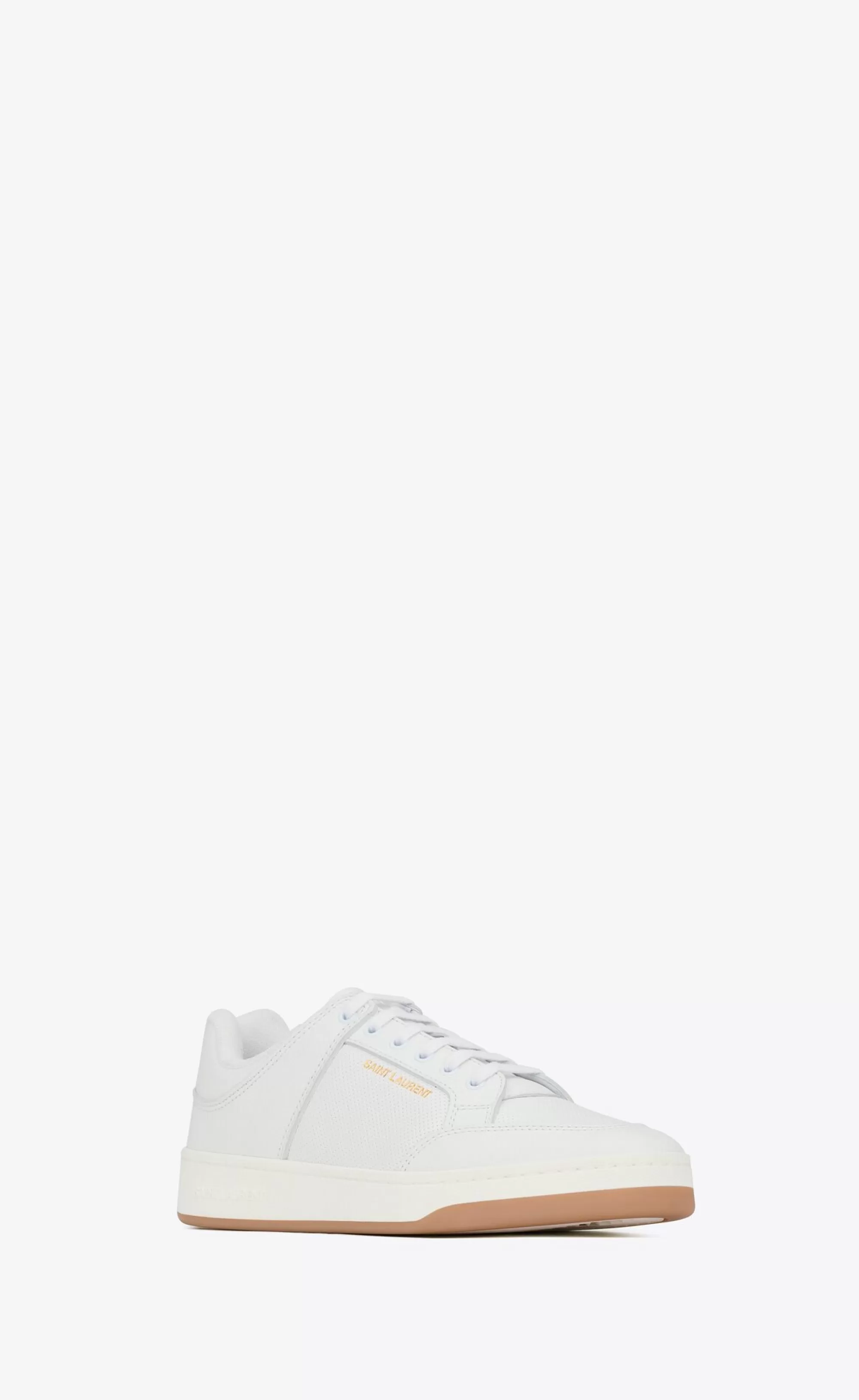 Women Saint Laurent SNEAKERS^SL/61 Low-top Sneakers In Perforated Leather | | YSL.com