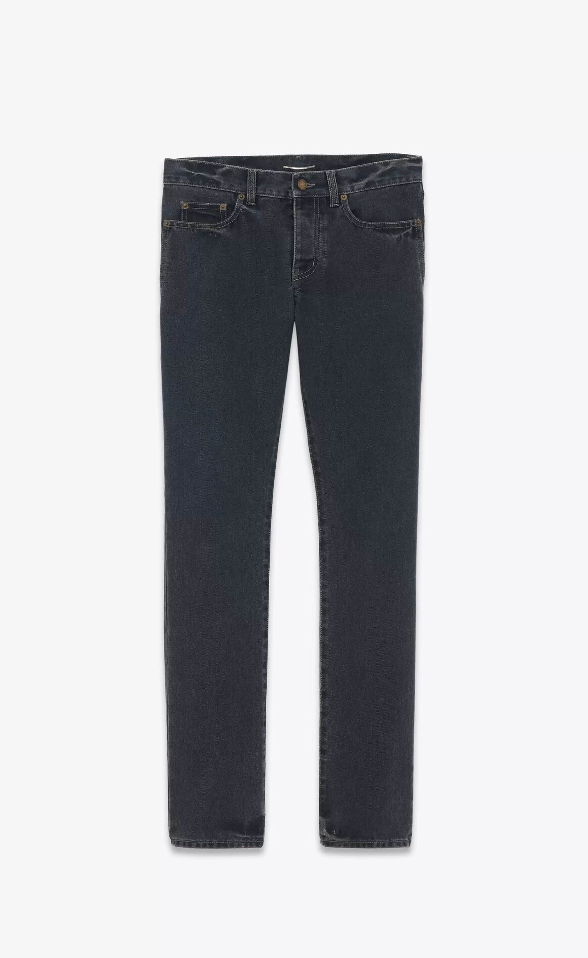 Saint Laurent ALL READY TO WEAR | DENIM^Slim-fit Jeans In Denim | | YSL.com