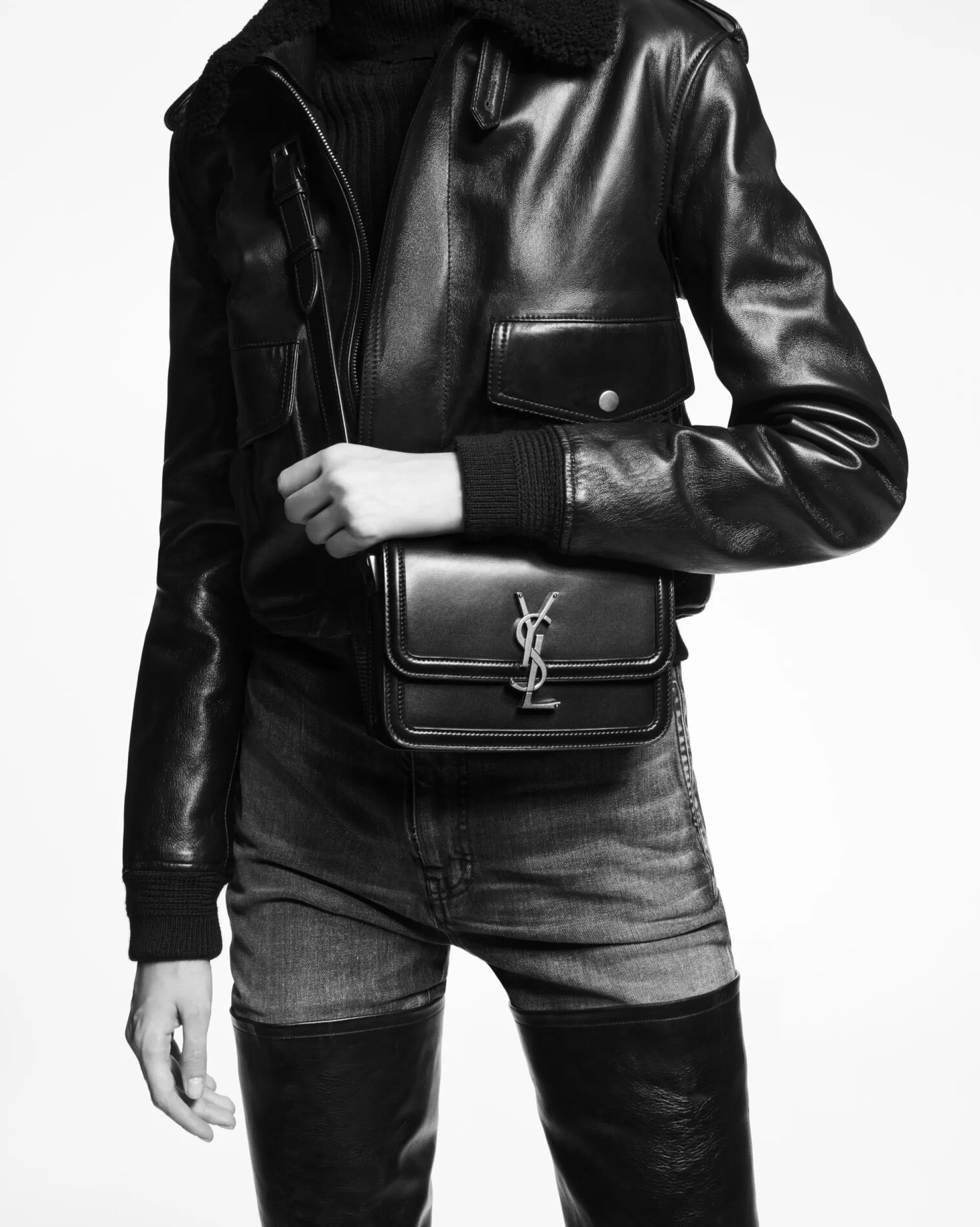 Women Saint Laurent SHOULDER BAGS^SOLFERINO SMALL SATCHEL IN BOX | | YSL.com