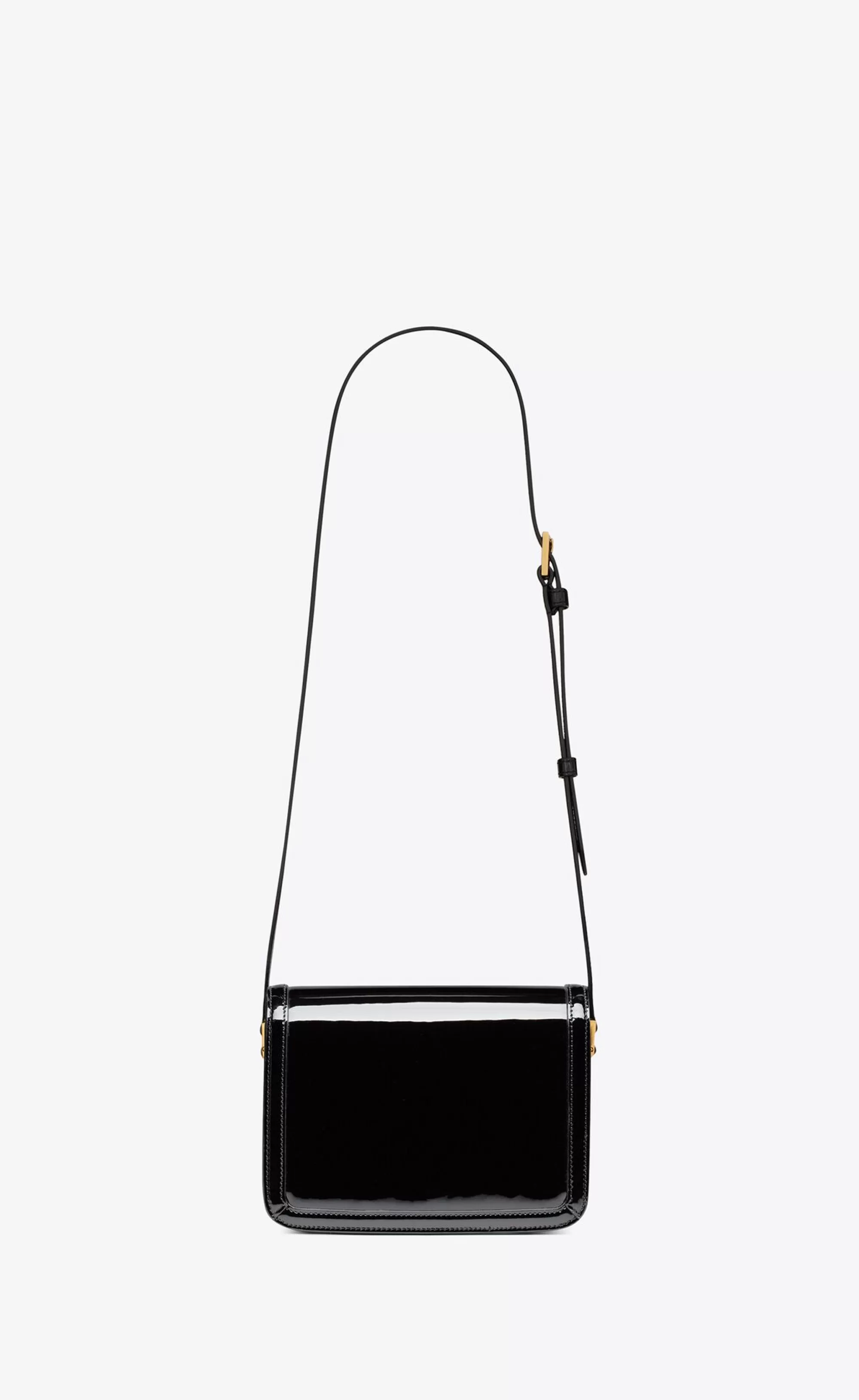 Women Saint Laurent SHOULDER BAGS^Solferino Small Satchel In Lacquered Patent Leather | | YSL.com