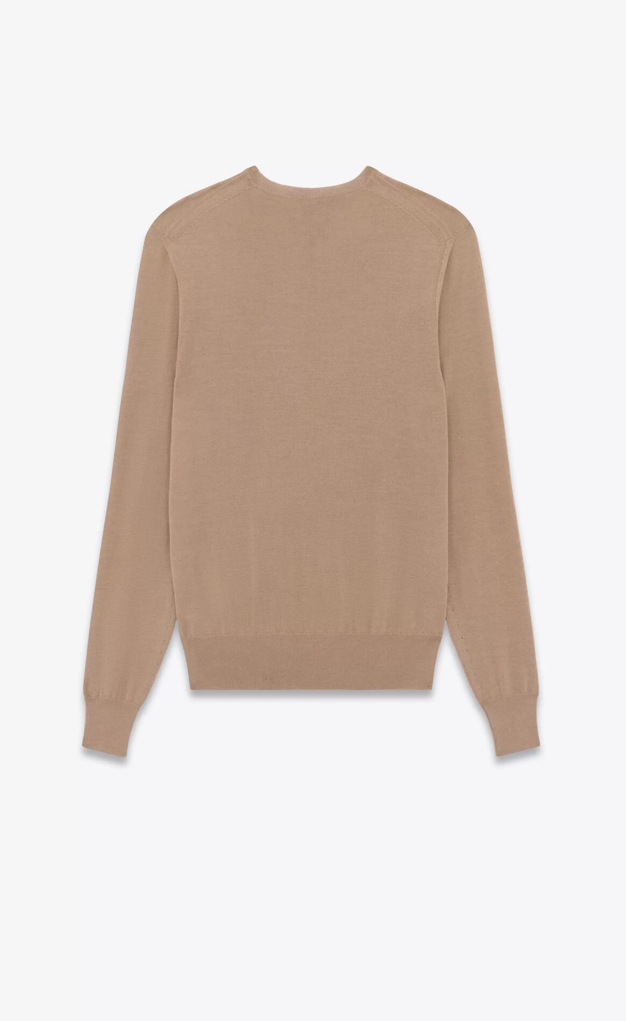 Saint Laurent ALL READY TO WEAR | KNITWEAR^Sweater In Cashmere, Wool And Silk | | YSL.com