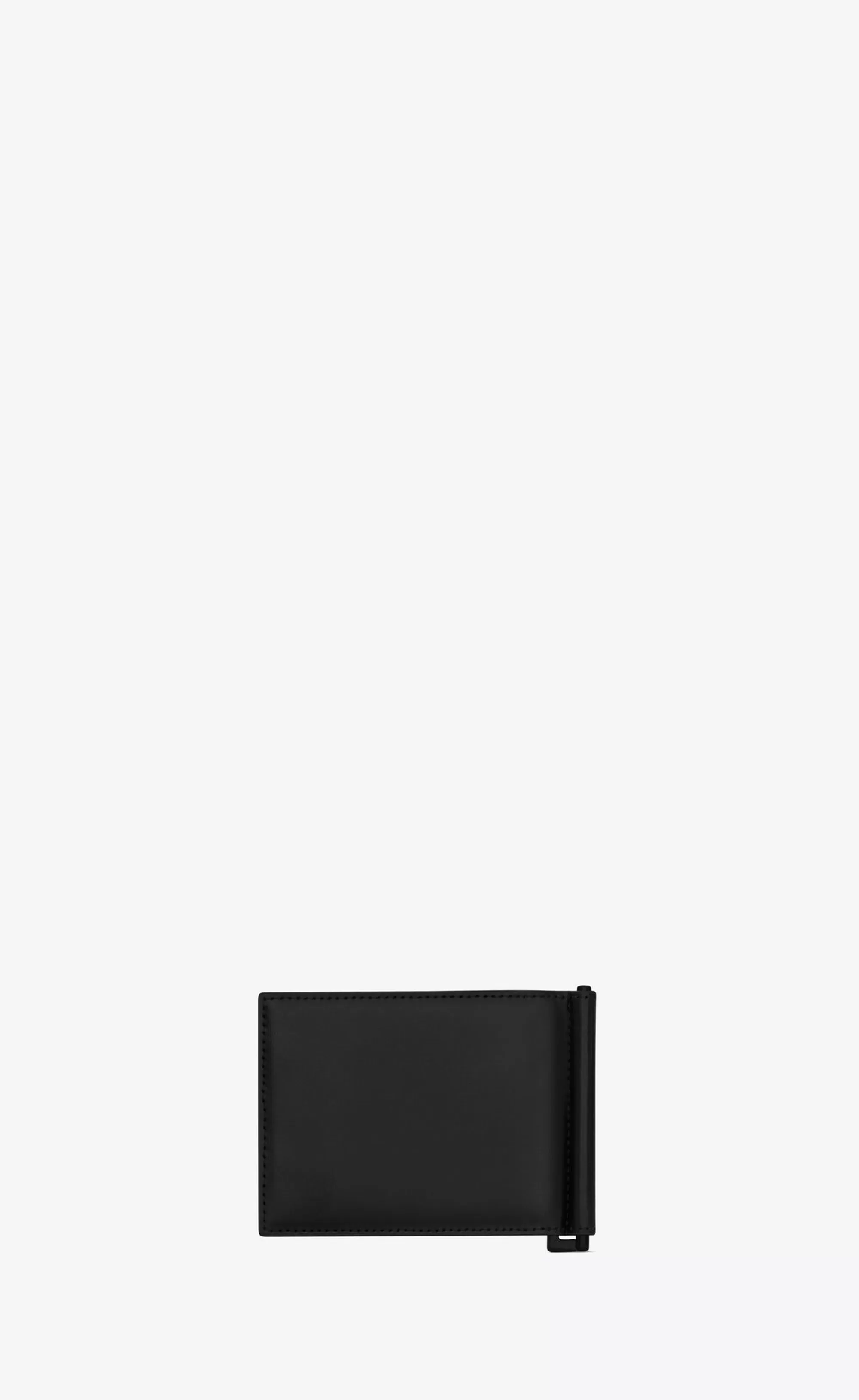 Saint Laurent WALLETS^TINY CASSANDRE Bill Clip Wallet In Matte Leather | | YSL.com