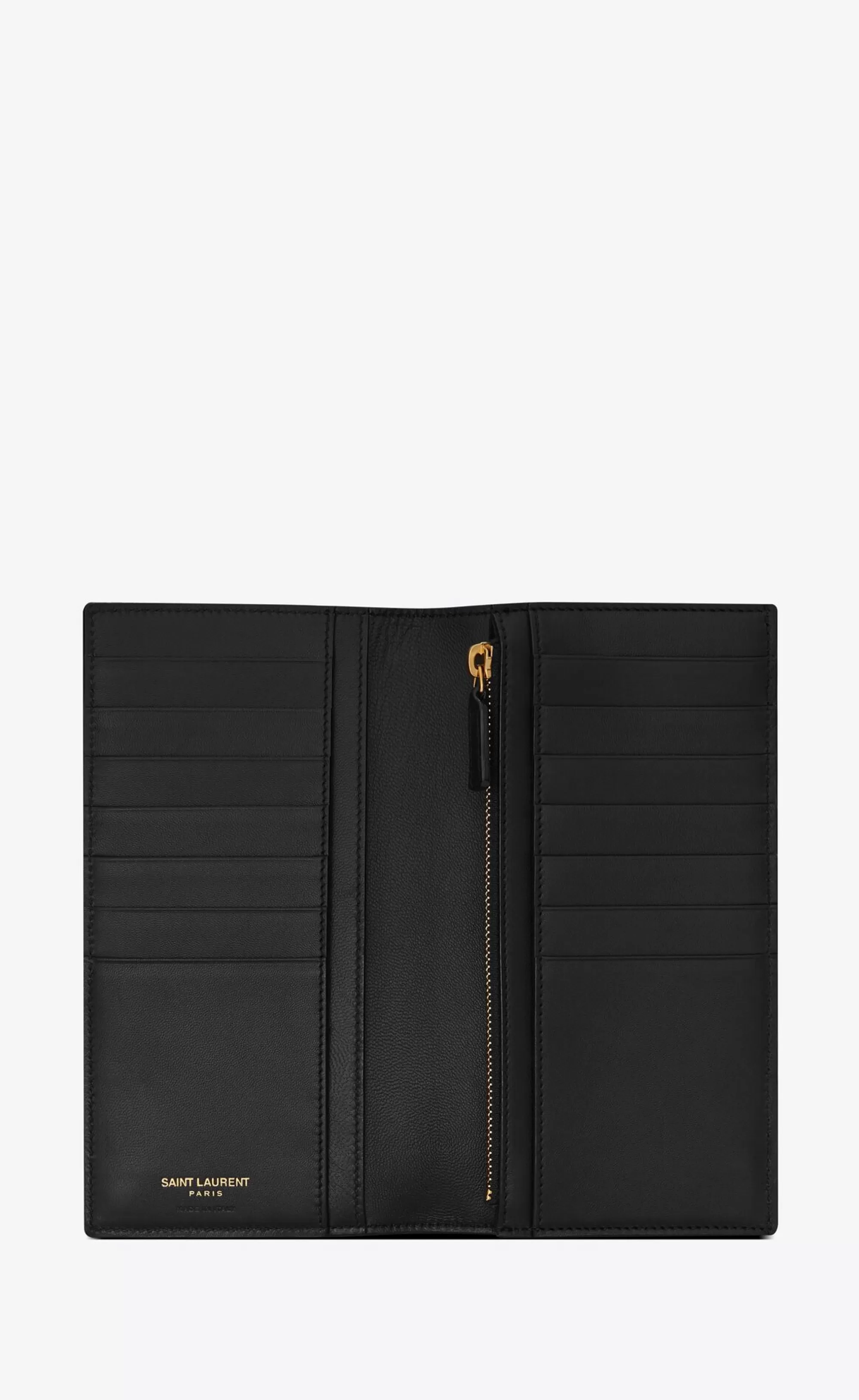 Saint Laurent WALLETS^TINY CASSANDRE Continental Wallet In CROCODILE-EMBOSSED Matte Leather | | YSL.com