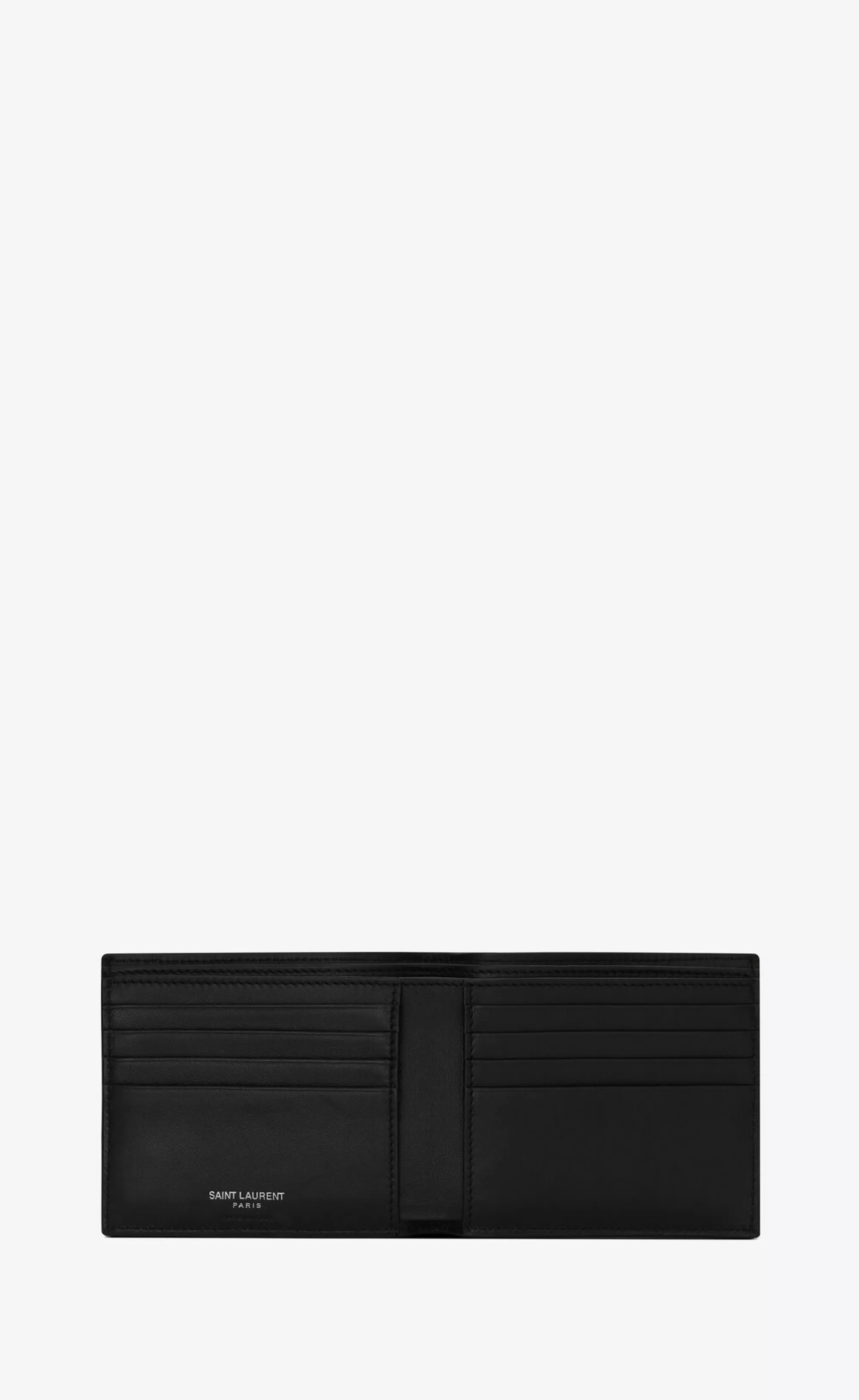 Saint Laurent WALLETS^TINY CASSANDRE East/West Wallet In Crocodile-embossed Leather | | YSL.com