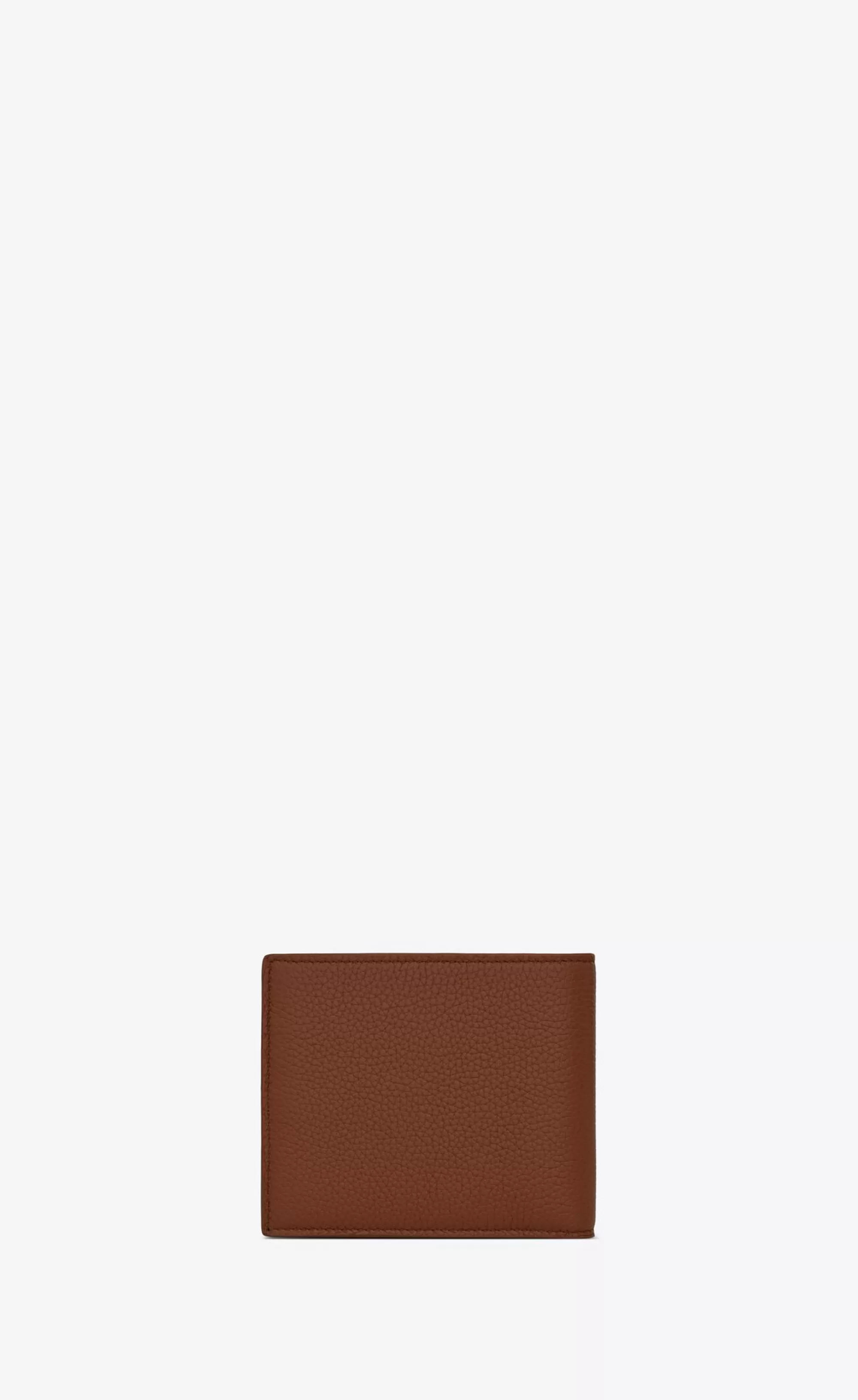Saint Laurent WALLETS^TINY CASSANDRE East/West Wallet In Grained Leather | | YSL.com