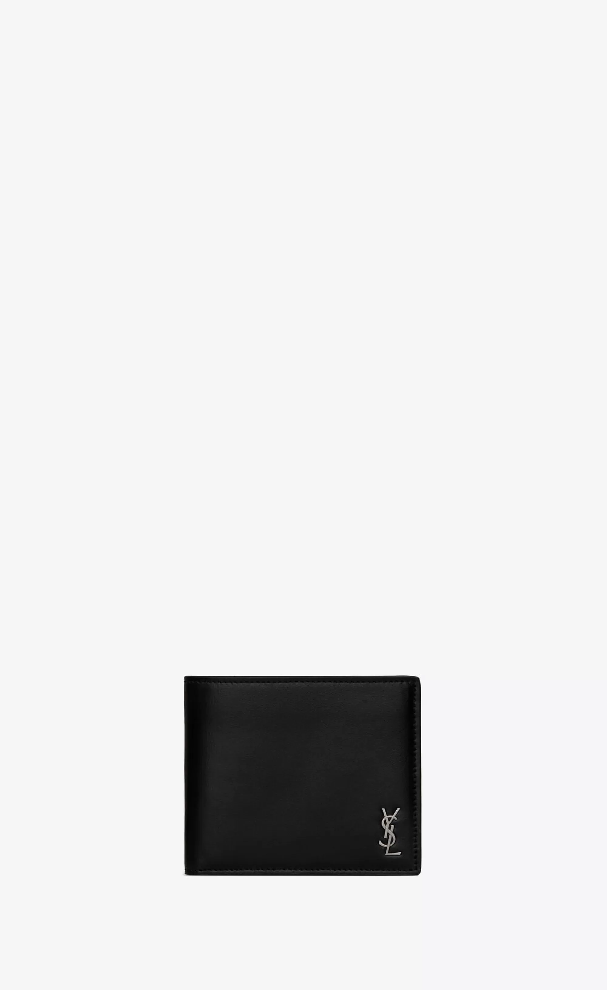 Saint Laurent WALLETS^TINY CASSANDRE East/West Wallet In Matte Leather | | YSL.com
