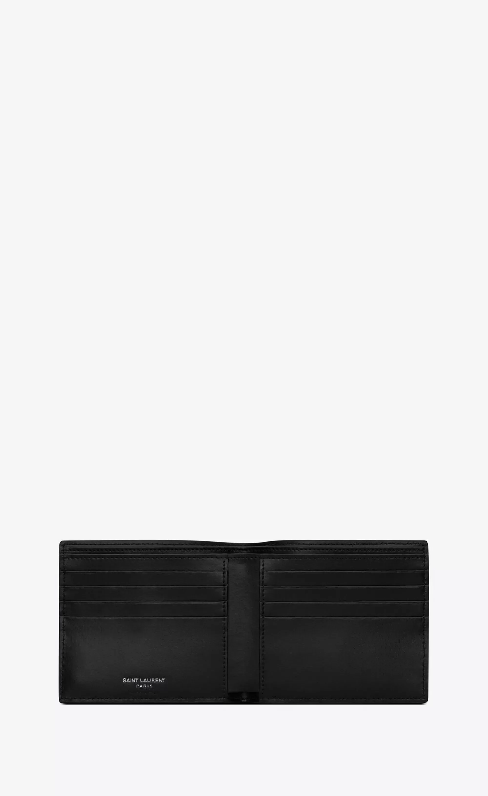 Saint Laurent WALLETS^TINY CASSANDRE East/West Wallet In Matte Leather | | YSL.com