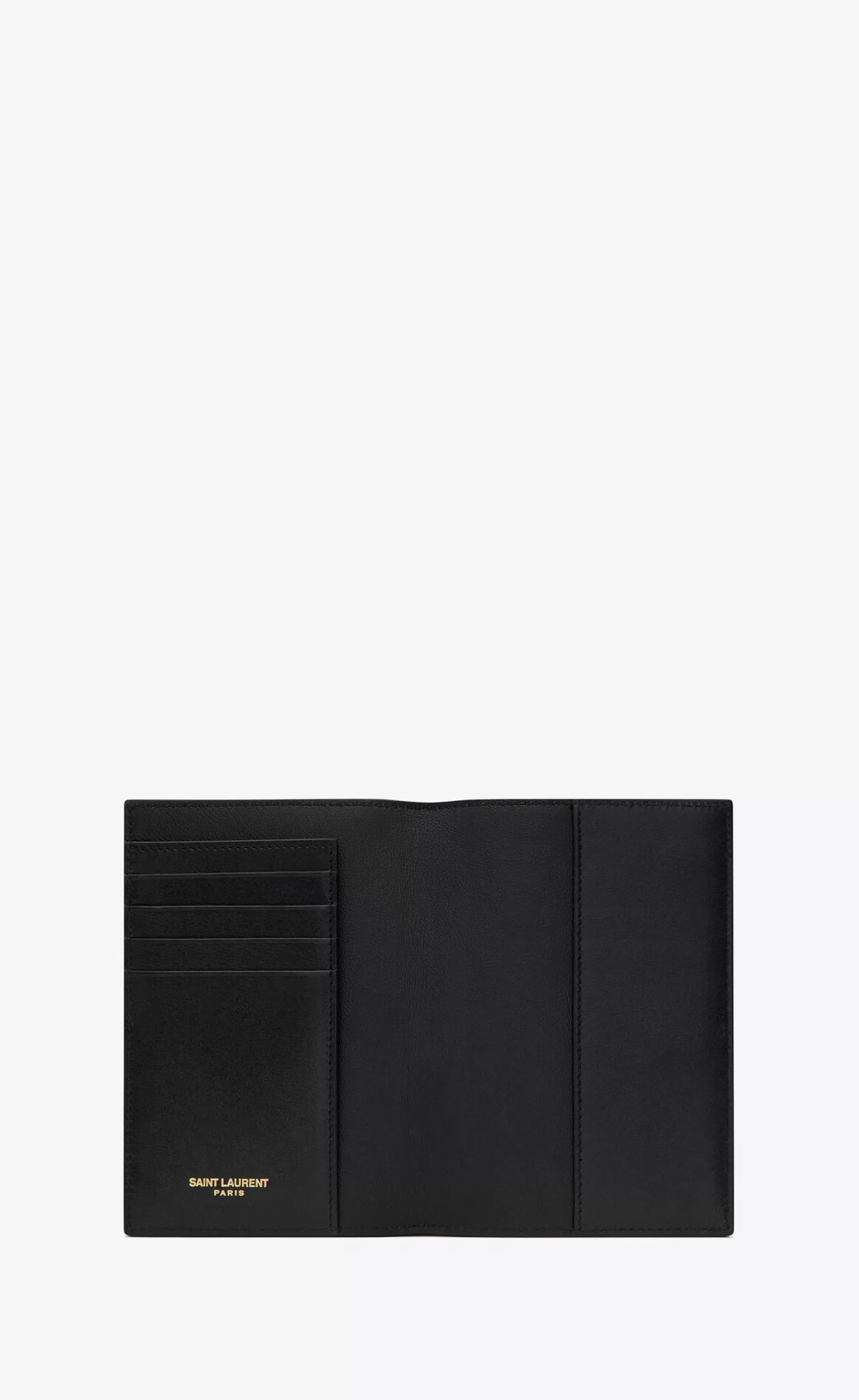 Women Saint Laurent OTHER ACCESSORIES | SMALL ACCESSORIES^TINY CASSANDRE Passport Case In Smooth Leather | | YSL.com