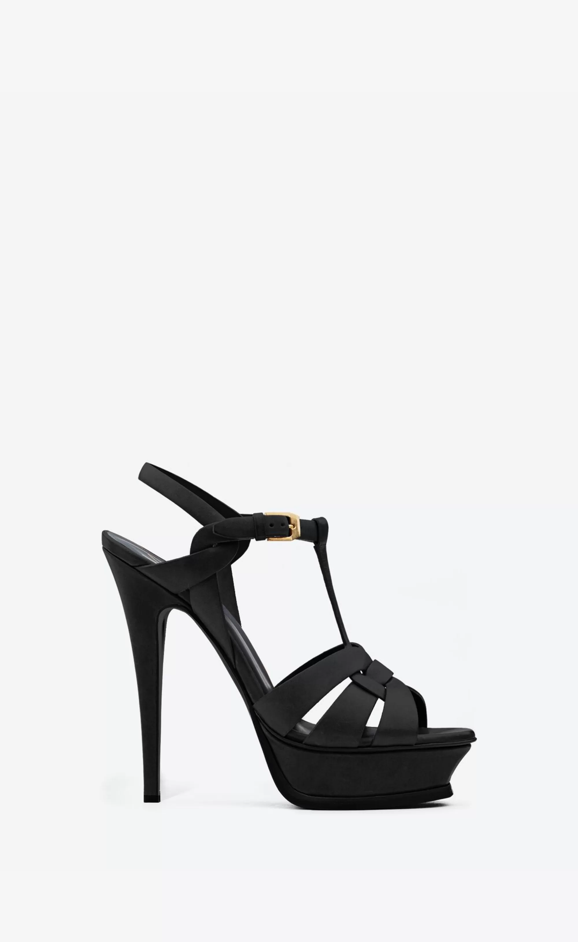 Women Saint Laurent High Heel Sandals^TRIBUTE Platform Sandals In Smooth Leather | | YSL.com