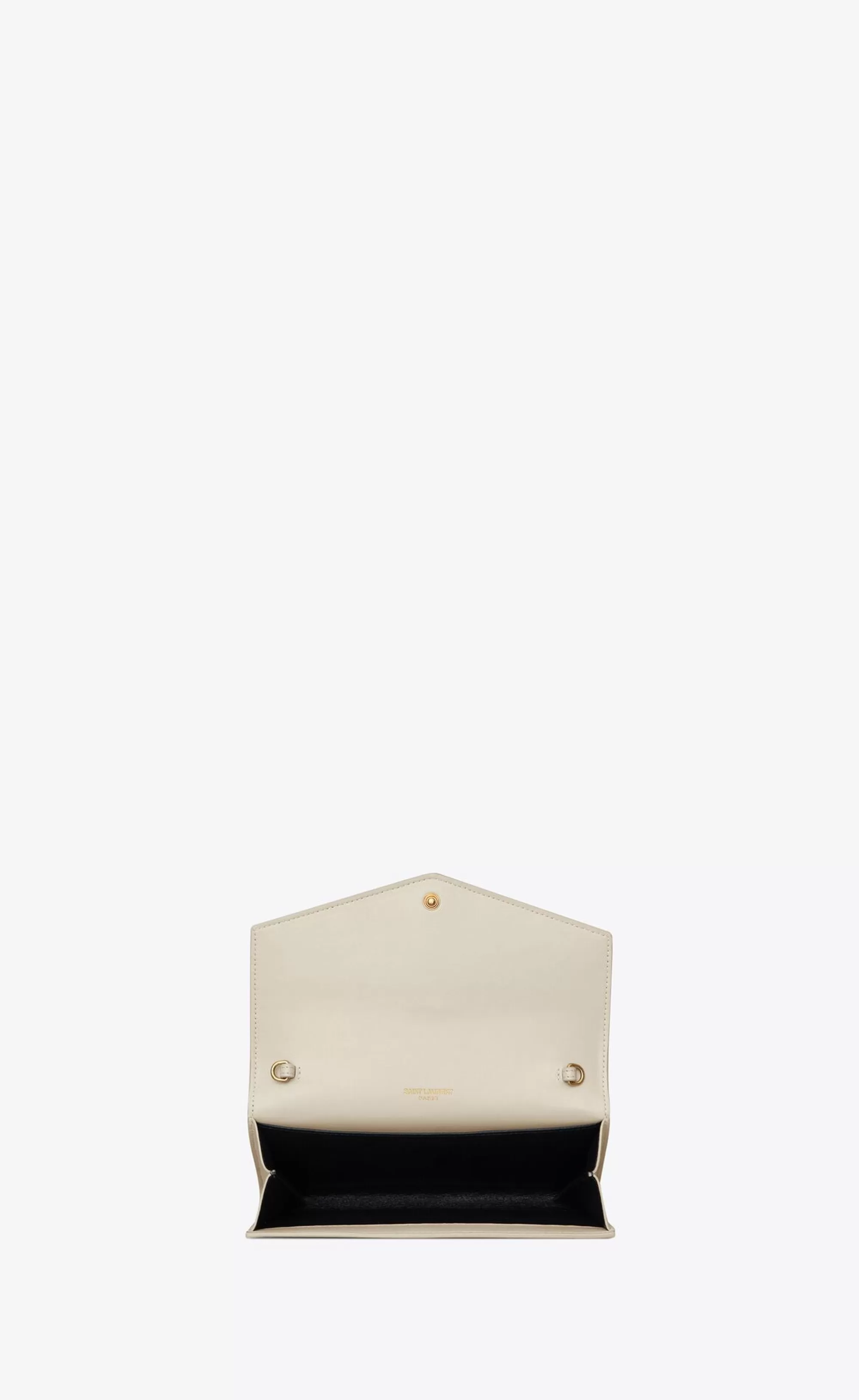Women Saint Laurent CHAIN WALLETS^UPTOWN Chain Wallet In Crocodile-embossed Shiny Leather | | YSL.com