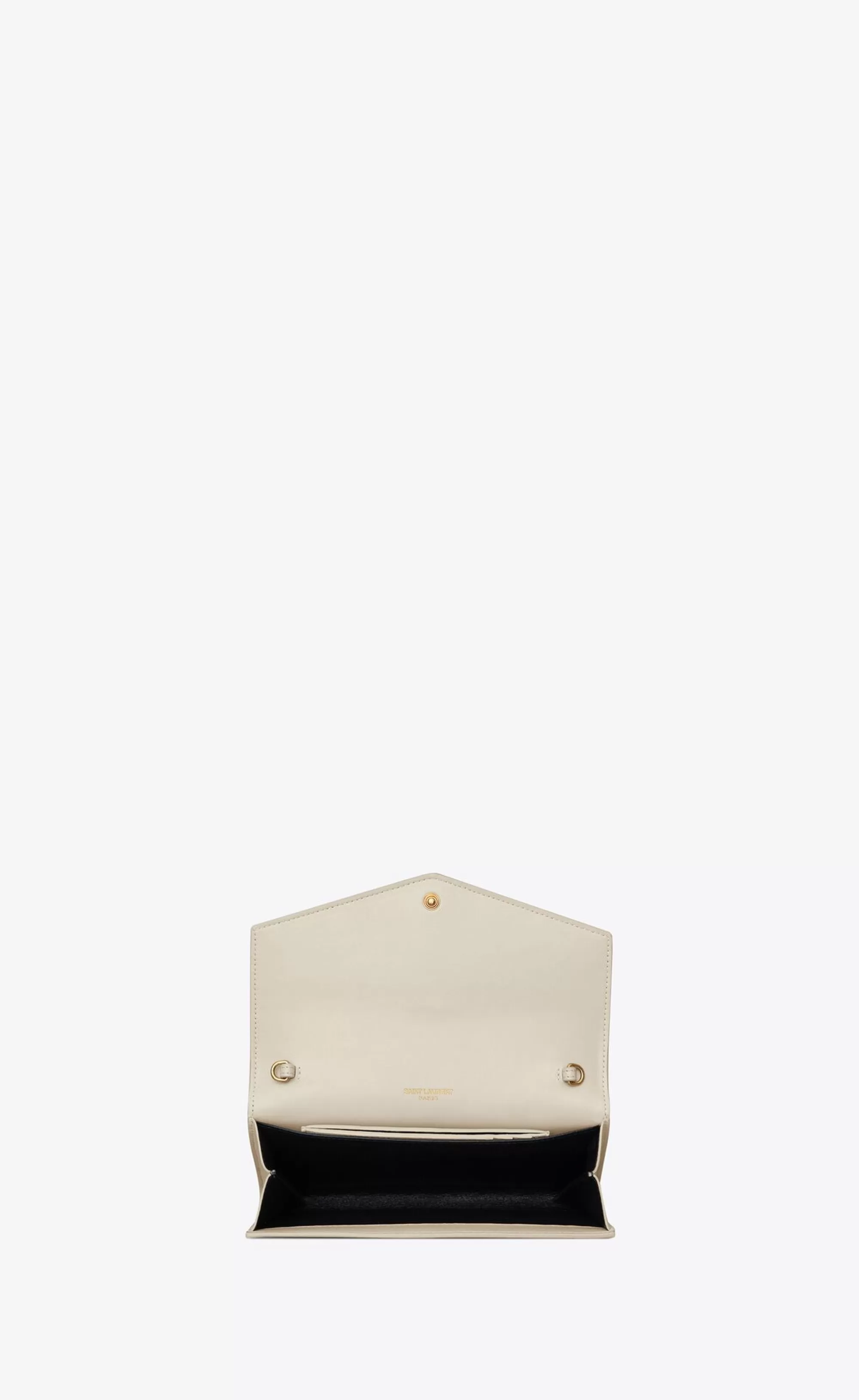 Women Saint Laurent CHAIN WALLETS^UPTOWN Chain Wallet In Crocodile-embossed Shiny Leather | | YSL.com
