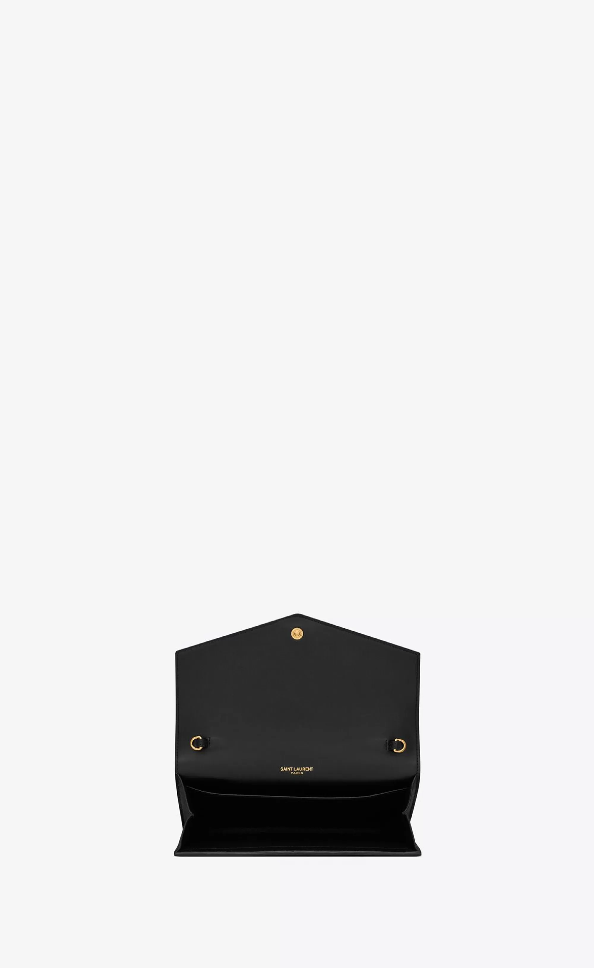 Women Saint Laurent CHAIN WALLETS^UPTOWN CHAIN WALLET IN CROCODILE-EMBOSSED SHINY LEATHER | | YSL.com
