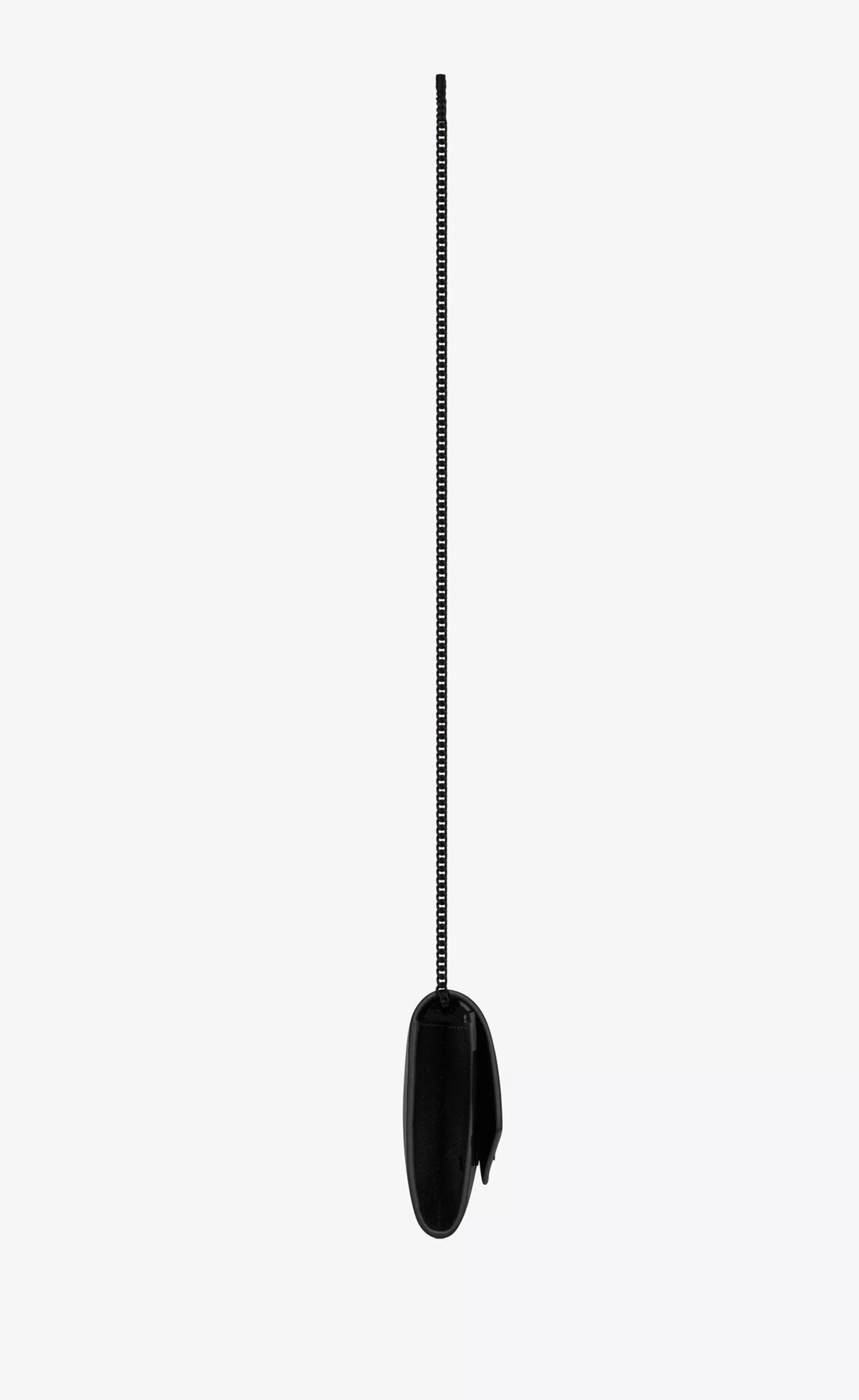 Women Saint Laurent CHAIN WALLETS^UPTOWN Chain Wallet In Grain De Poudre Embossed Leather | | YSL.com